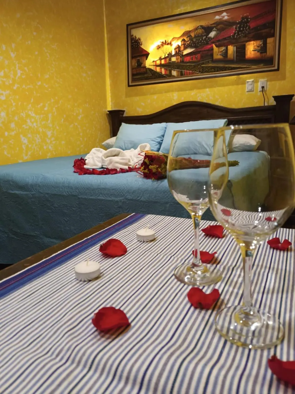 Bed in Hotel San Sebastián