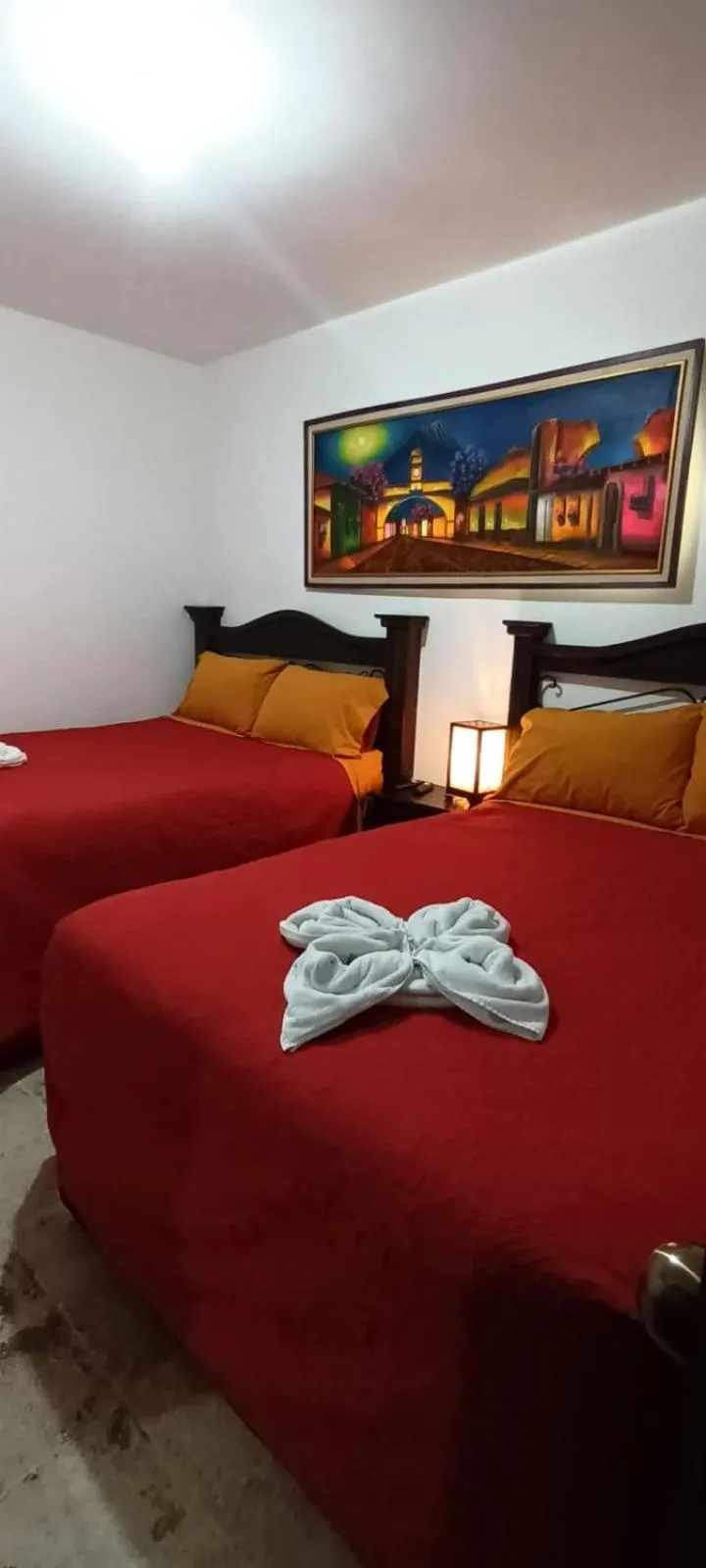 Bed in Hotel San Sebastián