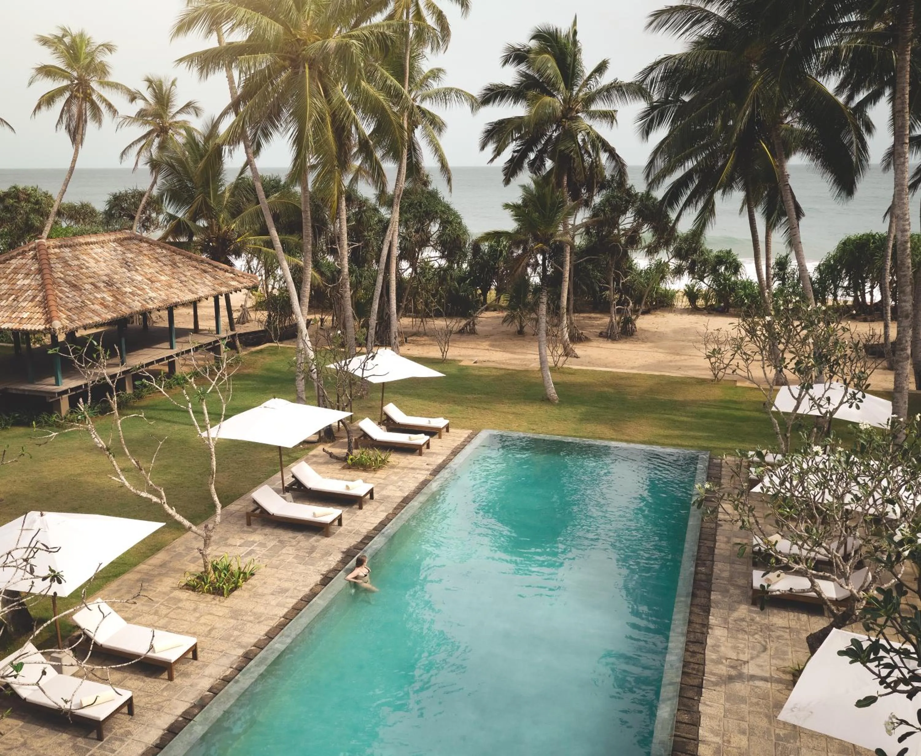 Pool view in Kayaam Wellness