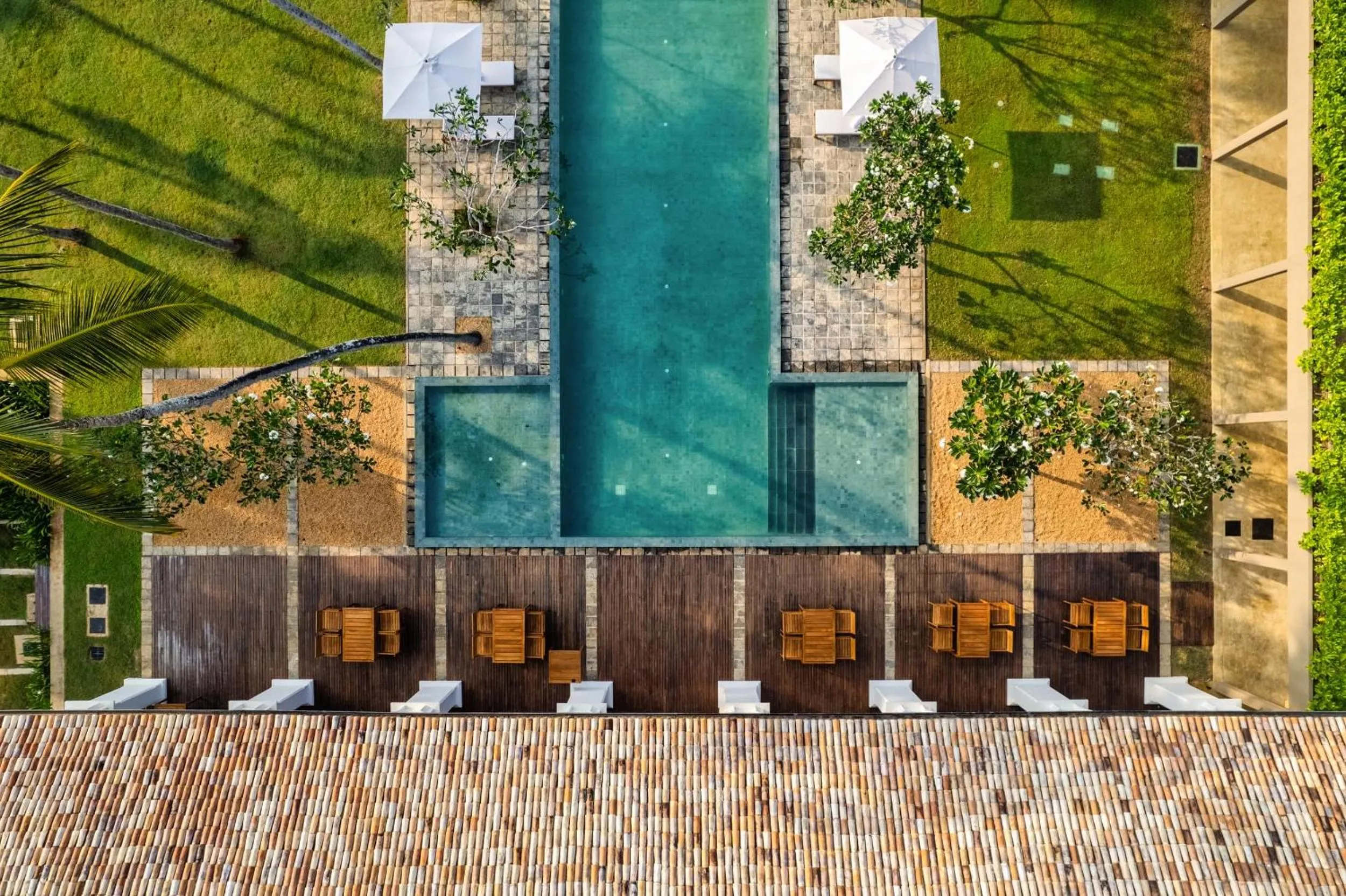 Bird's eye view in Kayaam Wellness