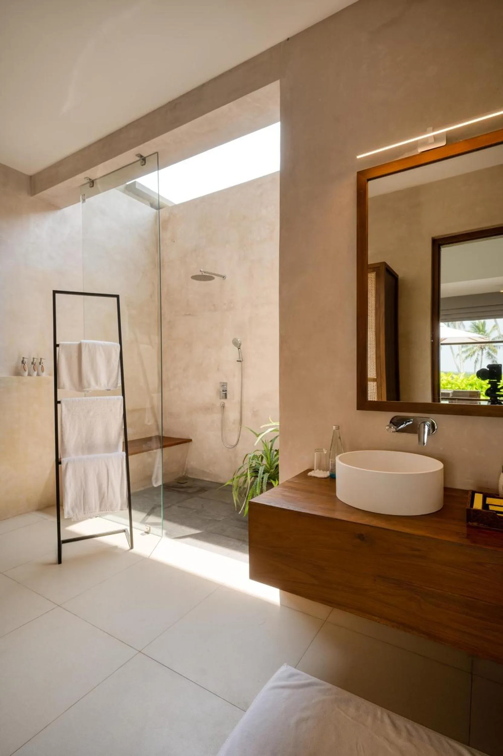 Shower in Kayaam Wellness