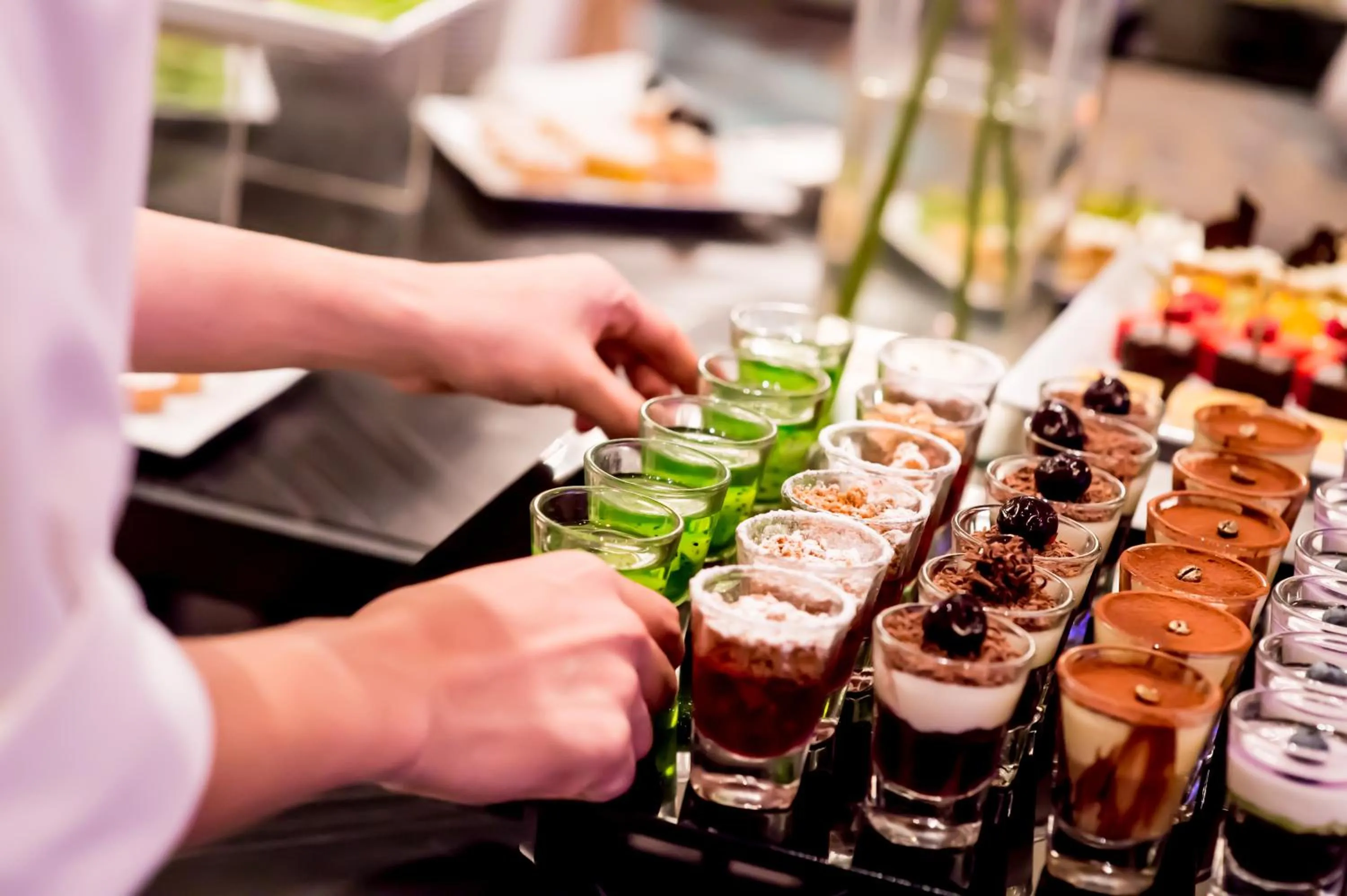 Food close-up in La Maison Hotel Doha