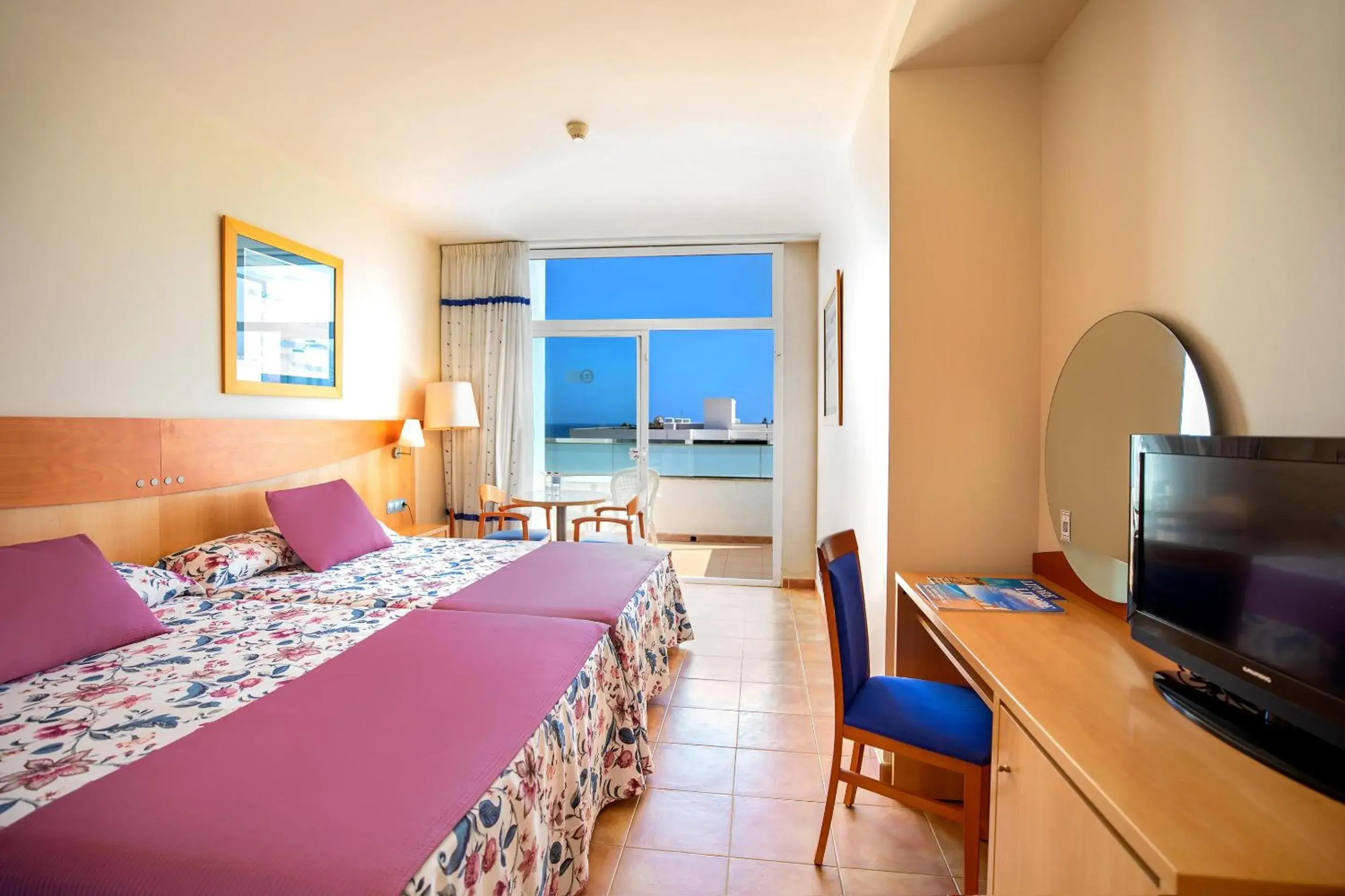 Double Room with Two Double Beds (3 Adults) in Hotel Servigroup Marina Playa Double Room with Two Double Beds (3 Adults) in Hotel Servigroup Marina Playa
