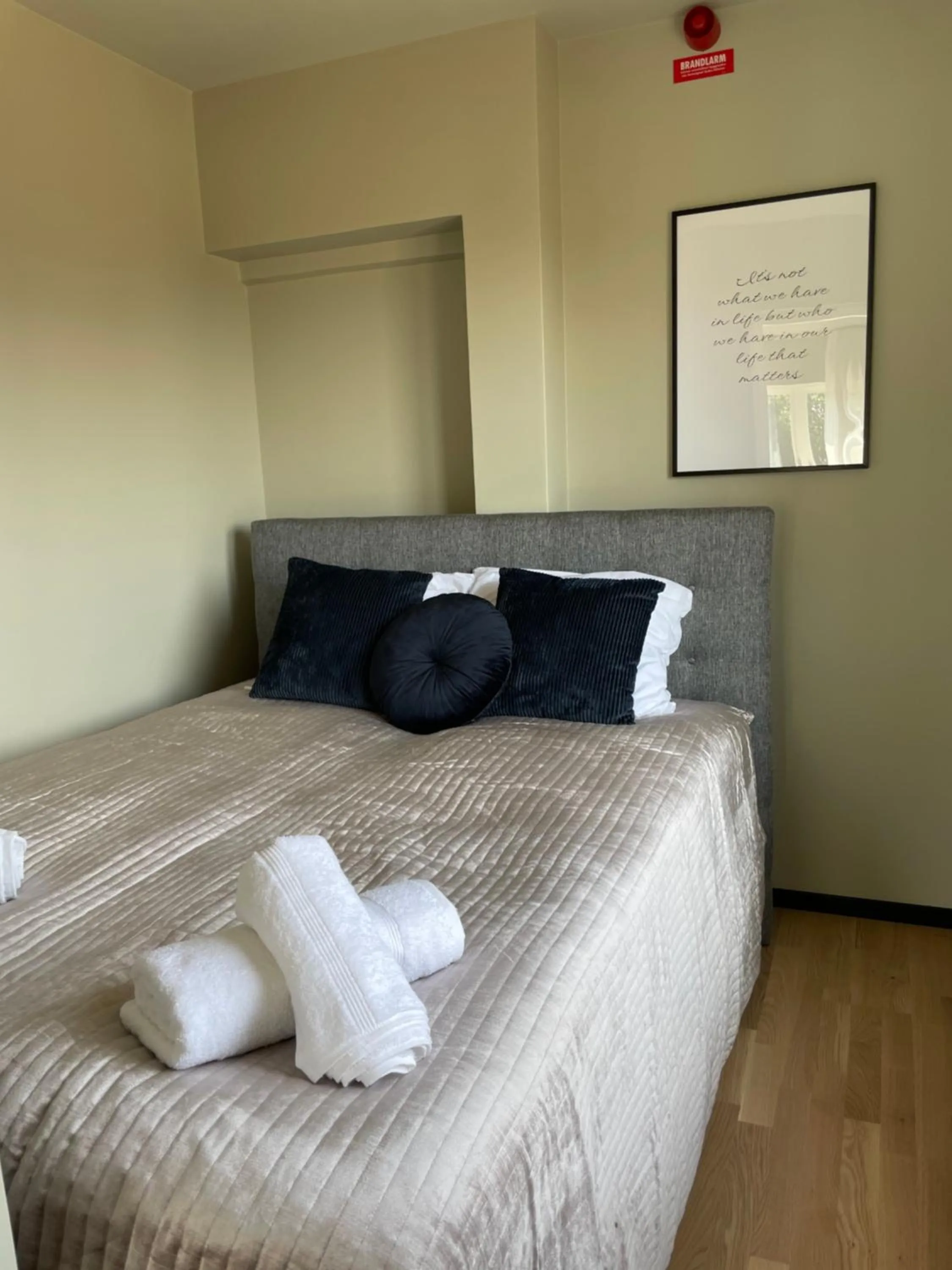 Bed in Hotell Hanöhus Hällevik