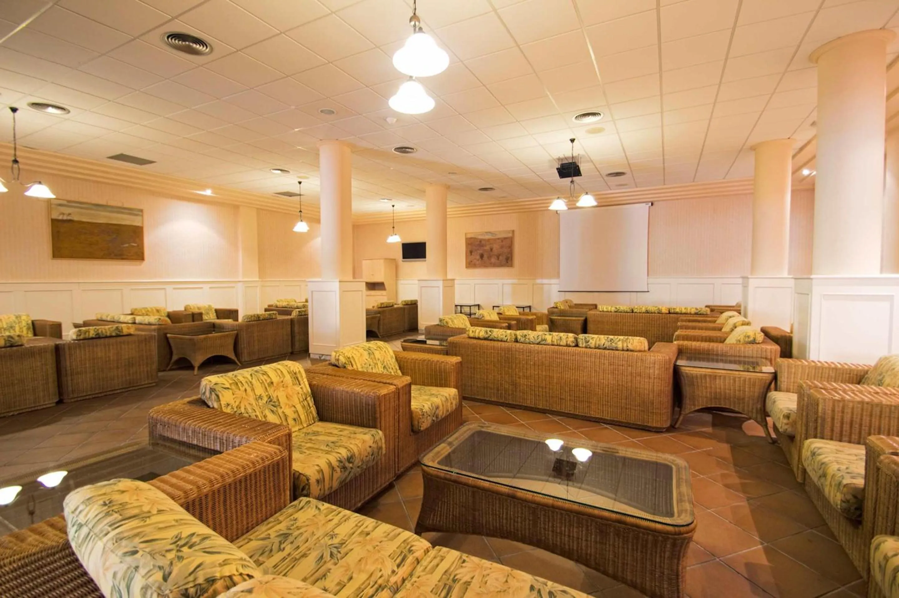 Communal lounge/ TV room in Hotel Servigroup Marina Mar