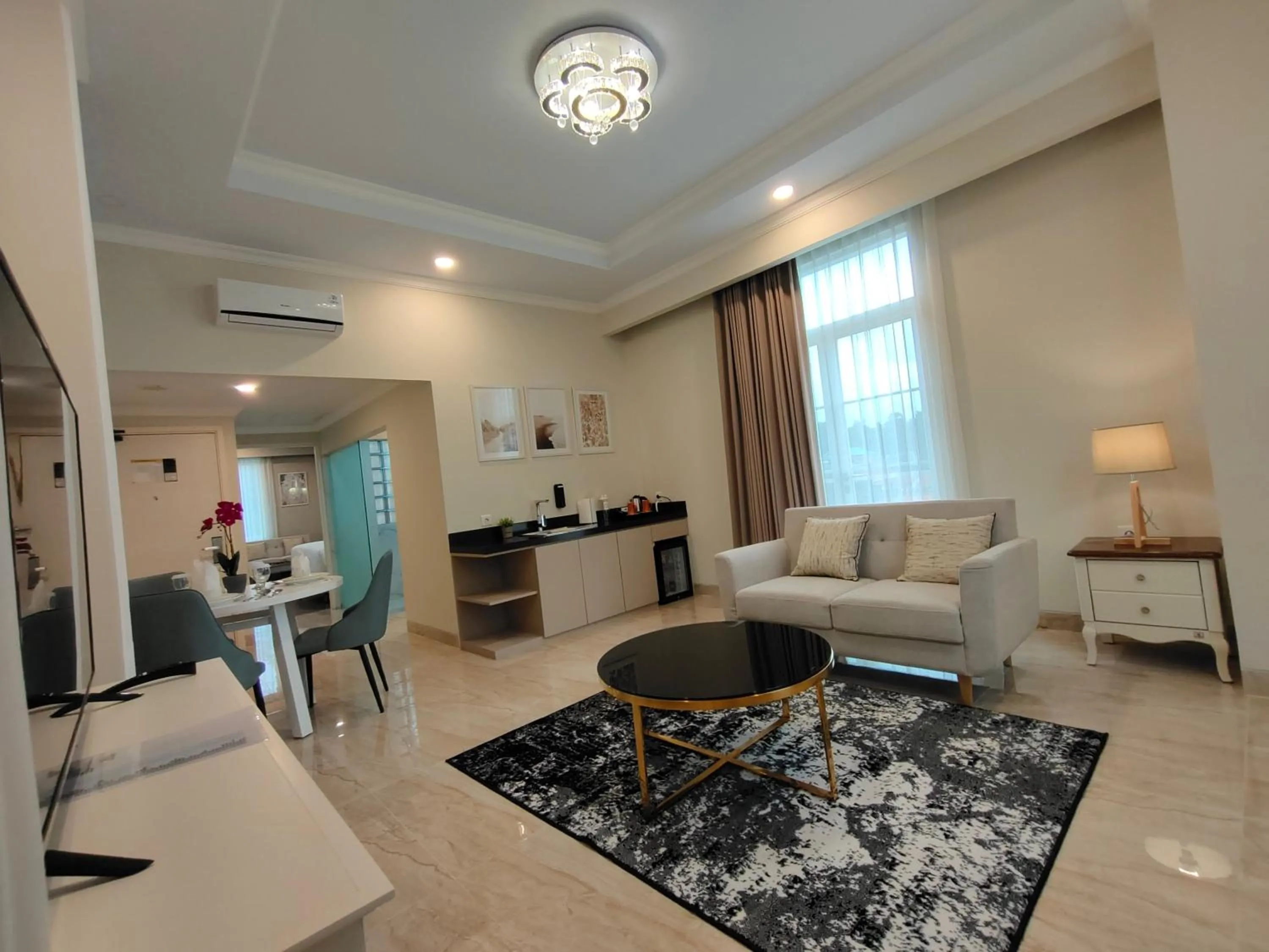 Living room in Hotel Villa Emitta