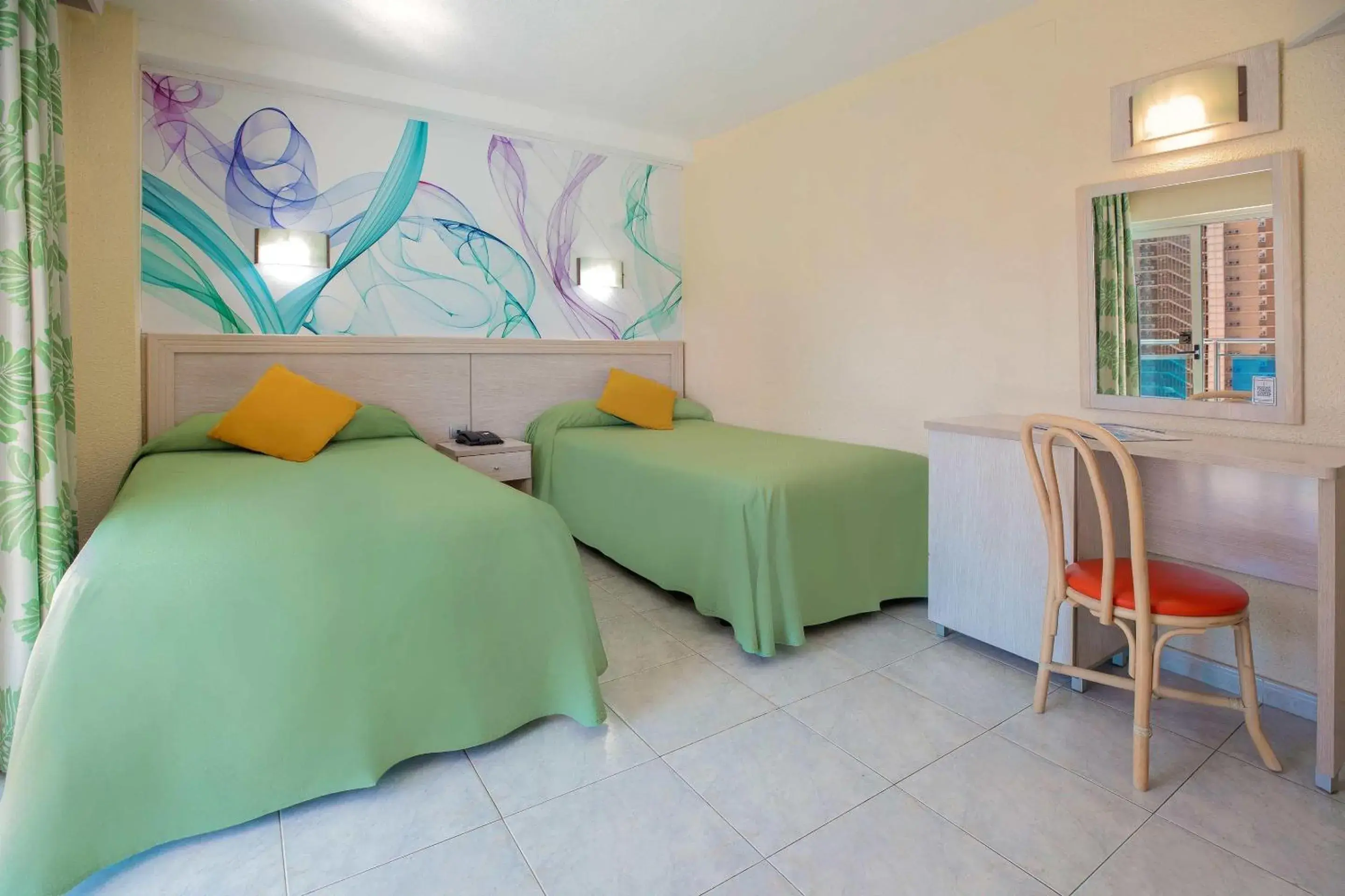 Twin Room (2 Adults + 1 Child) in Hotel Servigroup Calypso Twin Room (2 Adults + 1 Child) in Hotel Servigroup Calypso