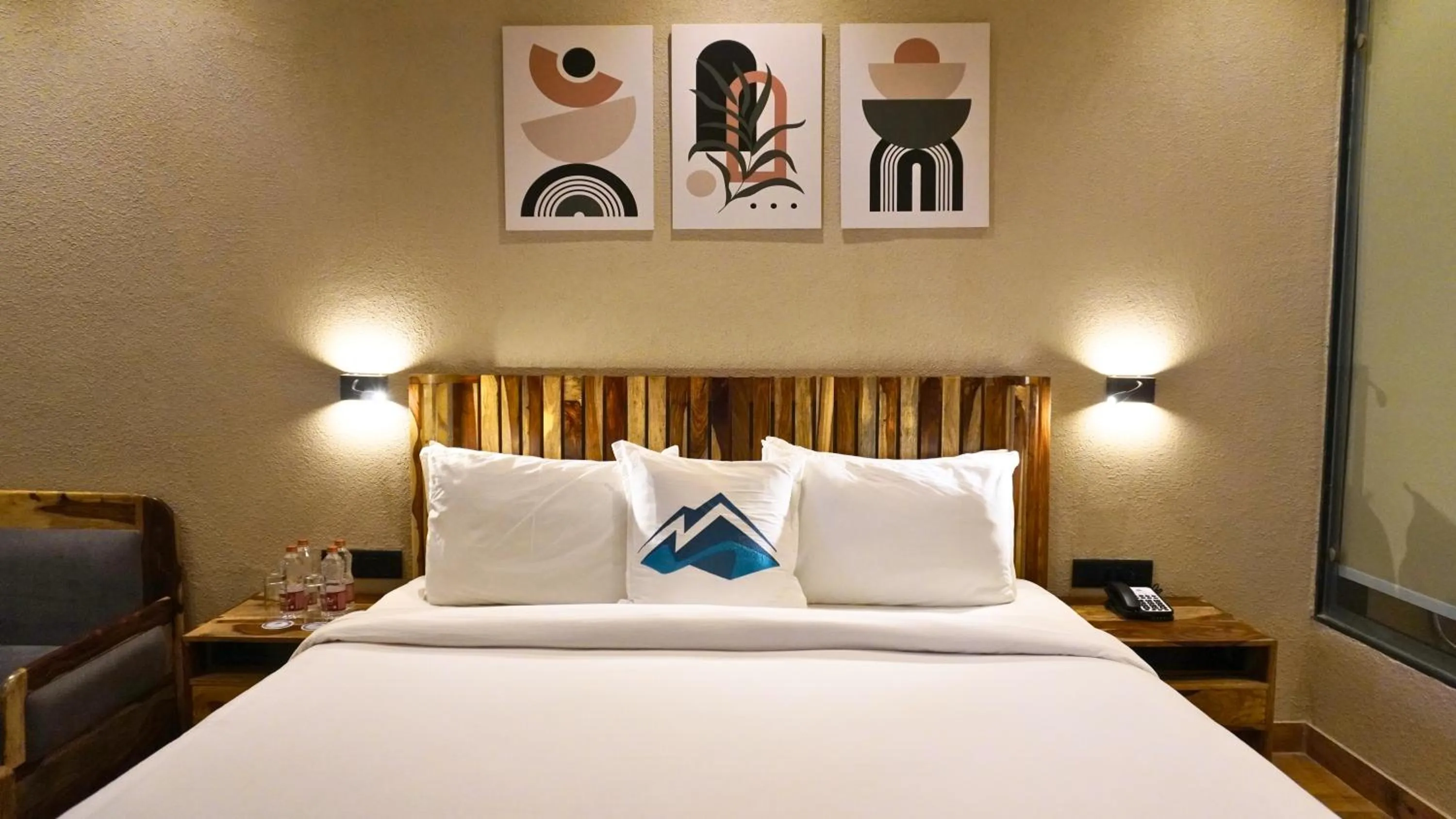 Bed in The Divine Hills Resort