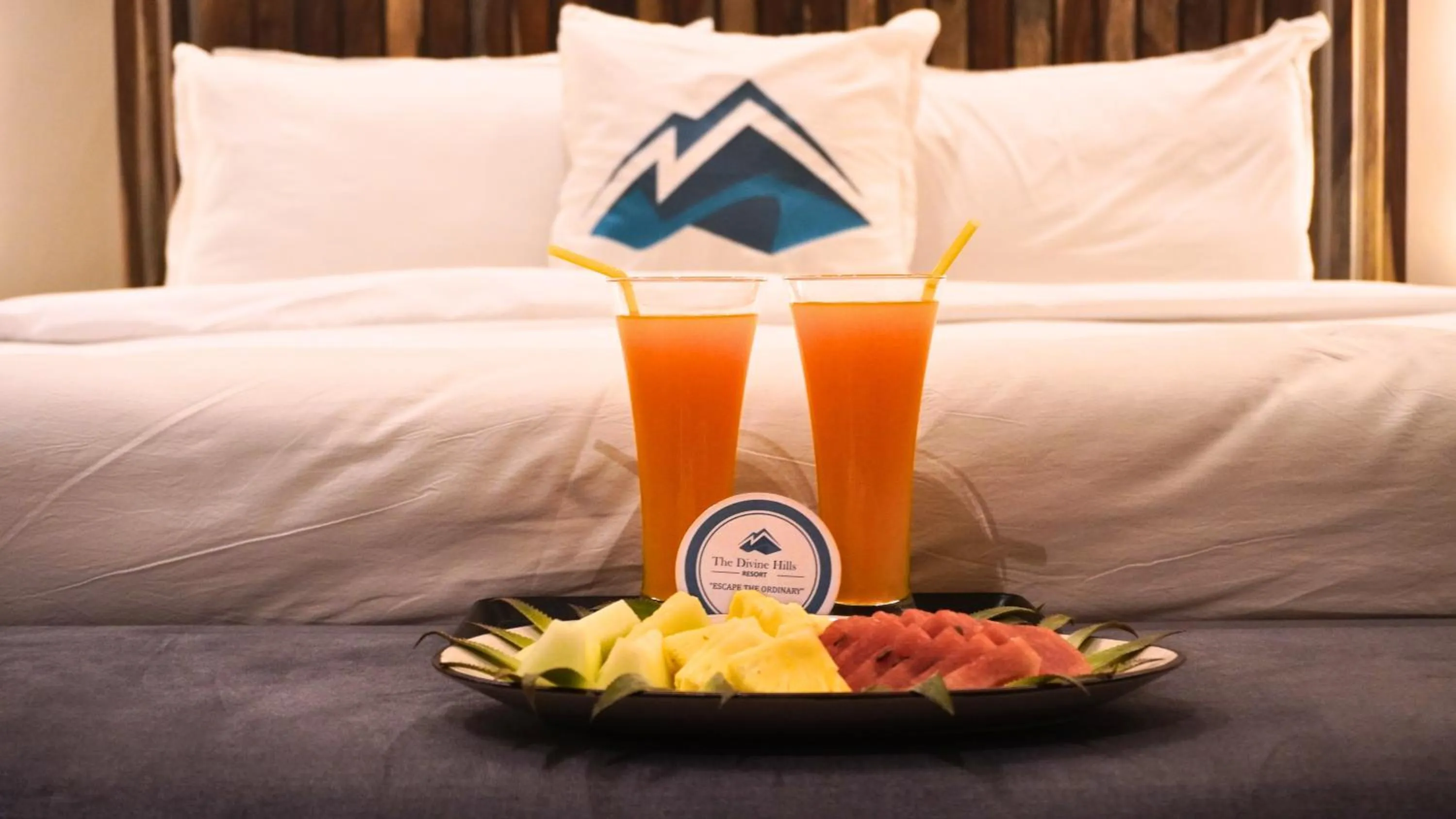 Food and drinks in The Divine Hills Resort