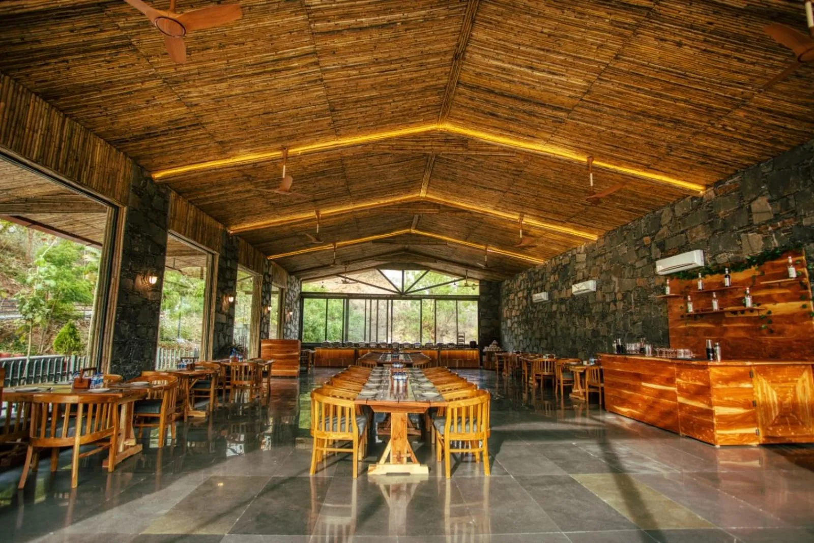 Breakfast in The Divine Hills Resort