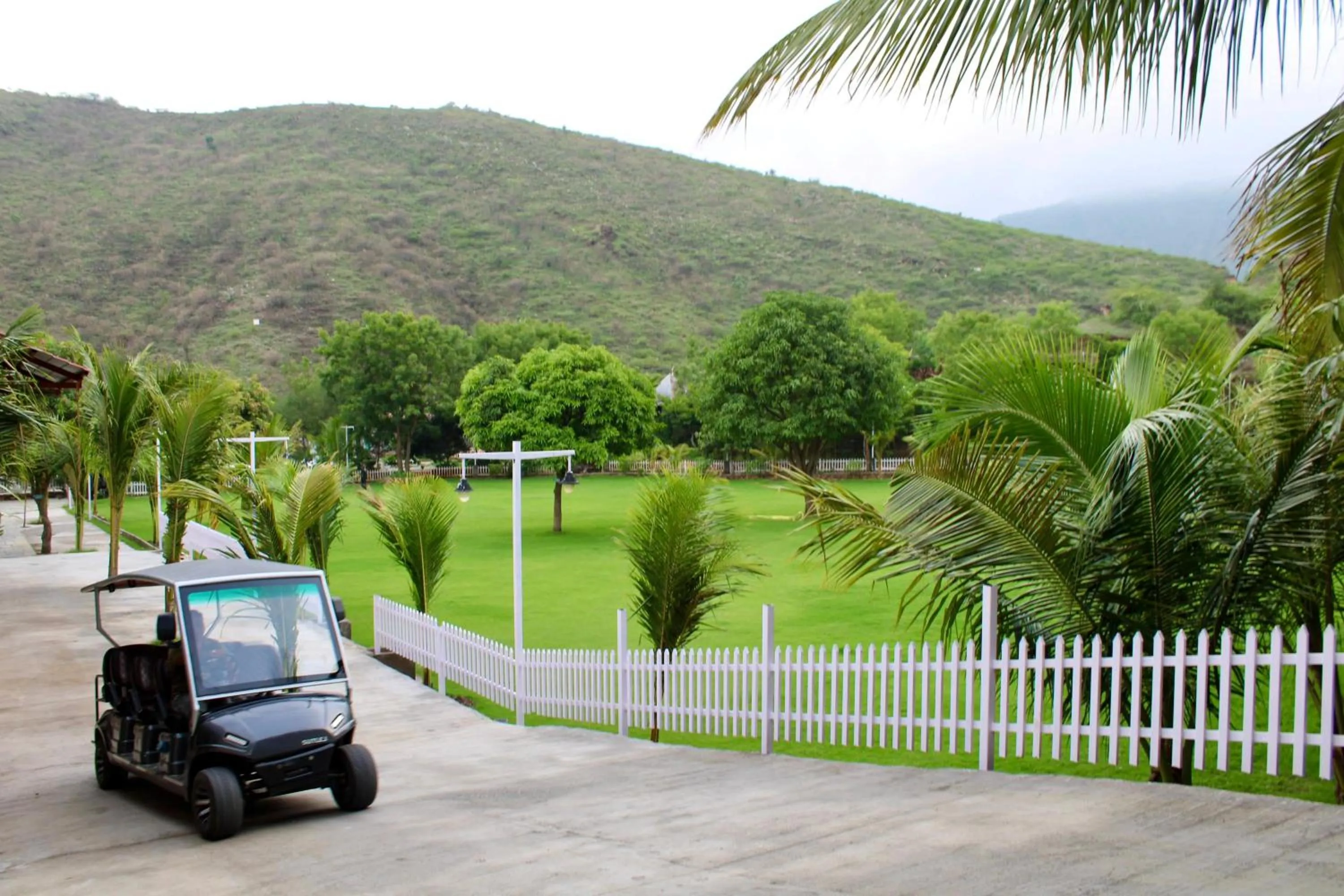 Garden in The Divine Hills Resort