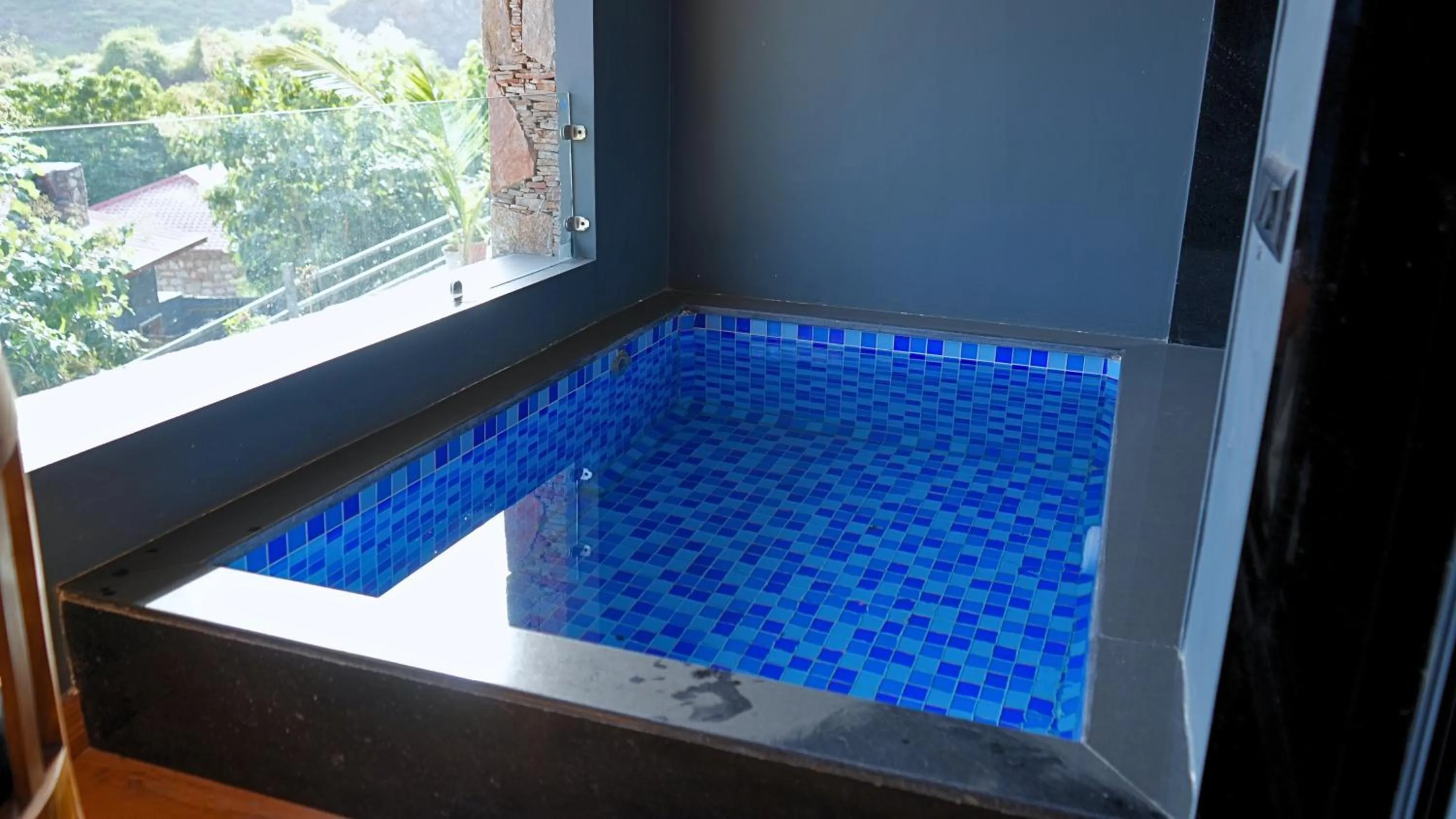 Pool view in The Divine Hills Resort