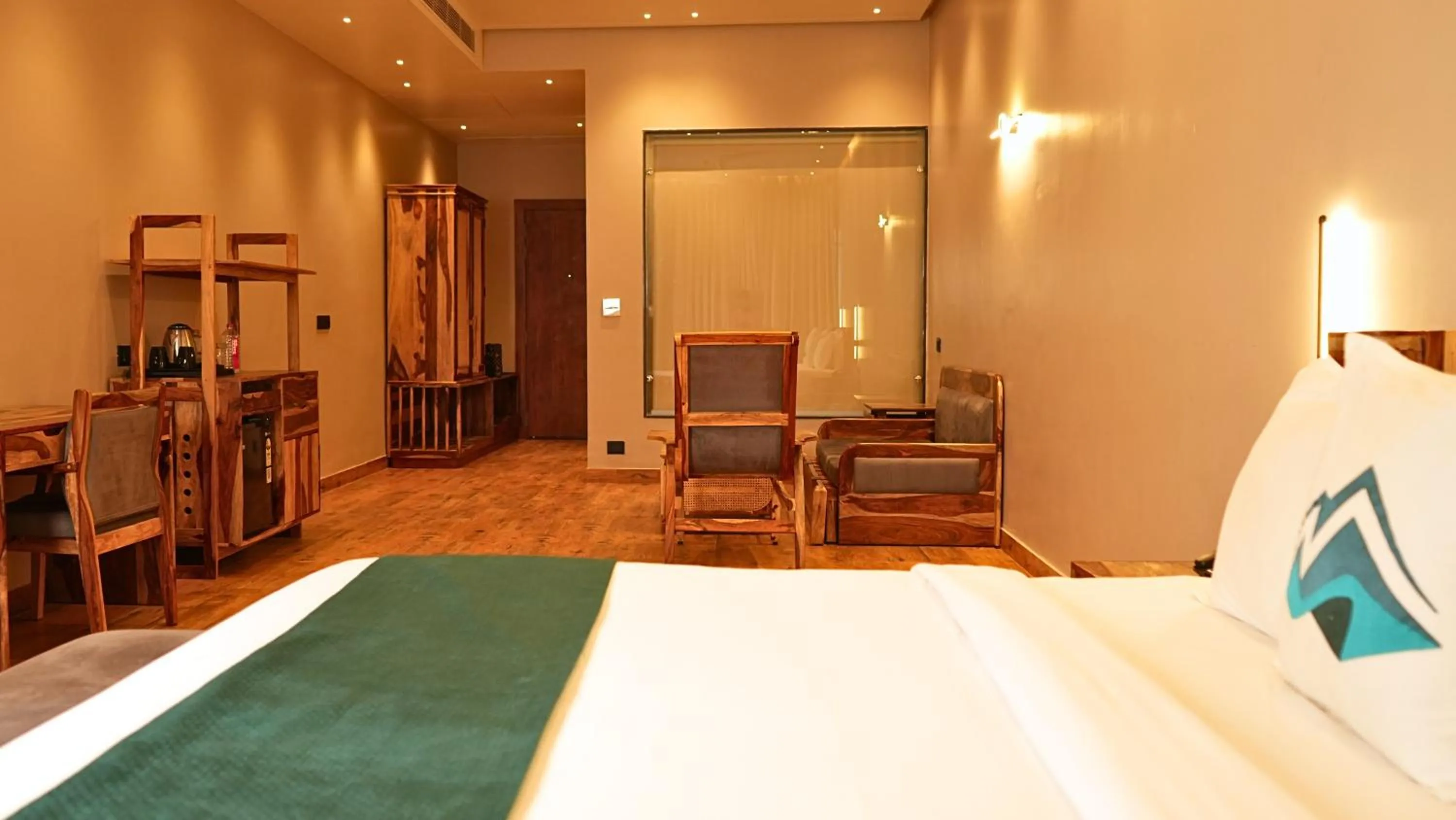 Bed in The Divine Hills Resort