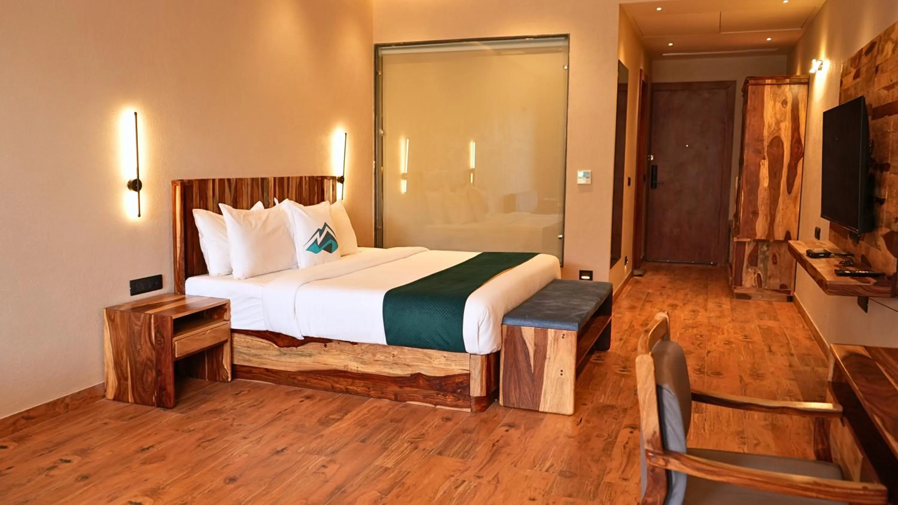 Bedroom, Bed in The Divine Hills Resort