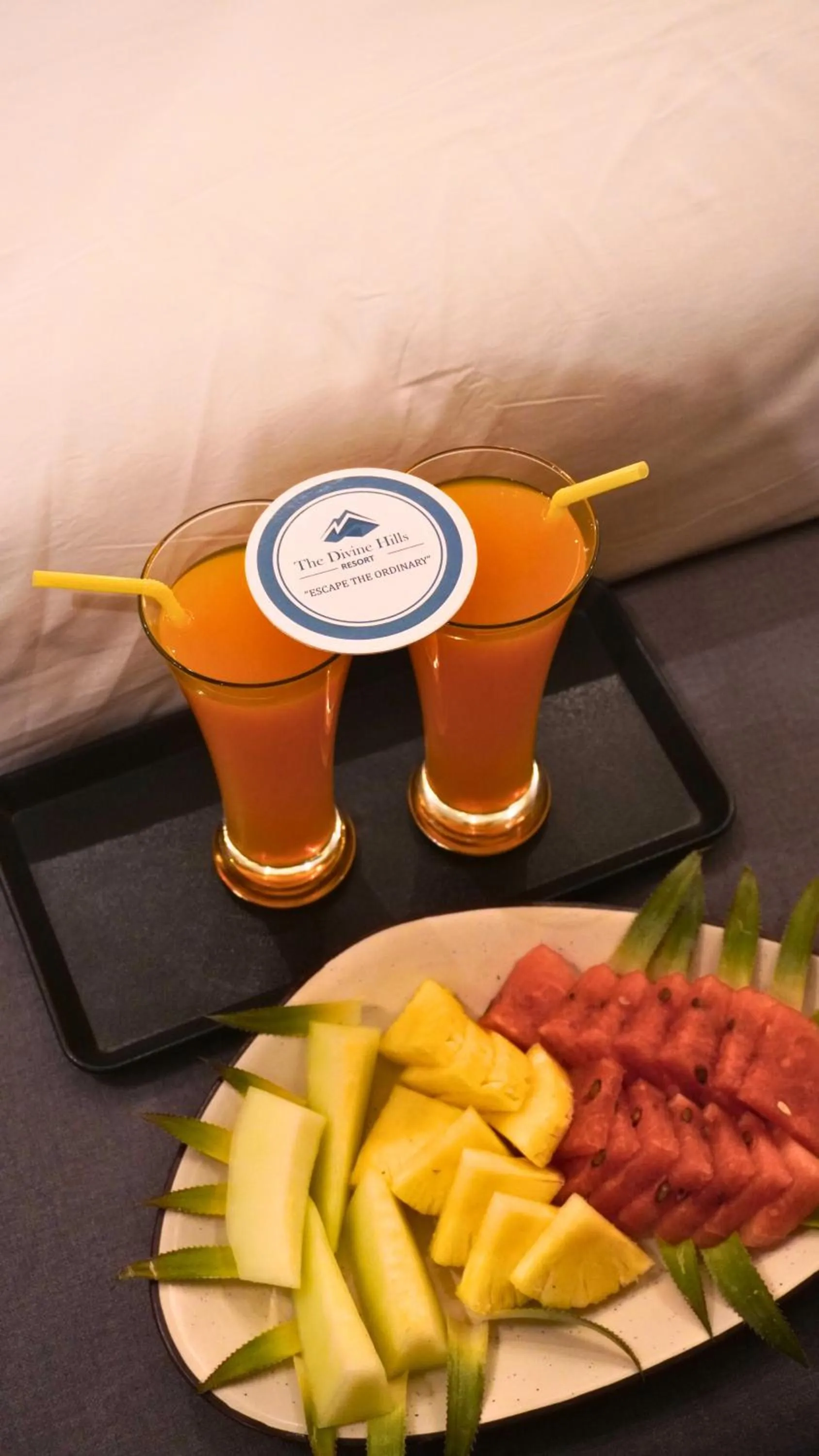 Food and drinks in The Divine Hills Resort