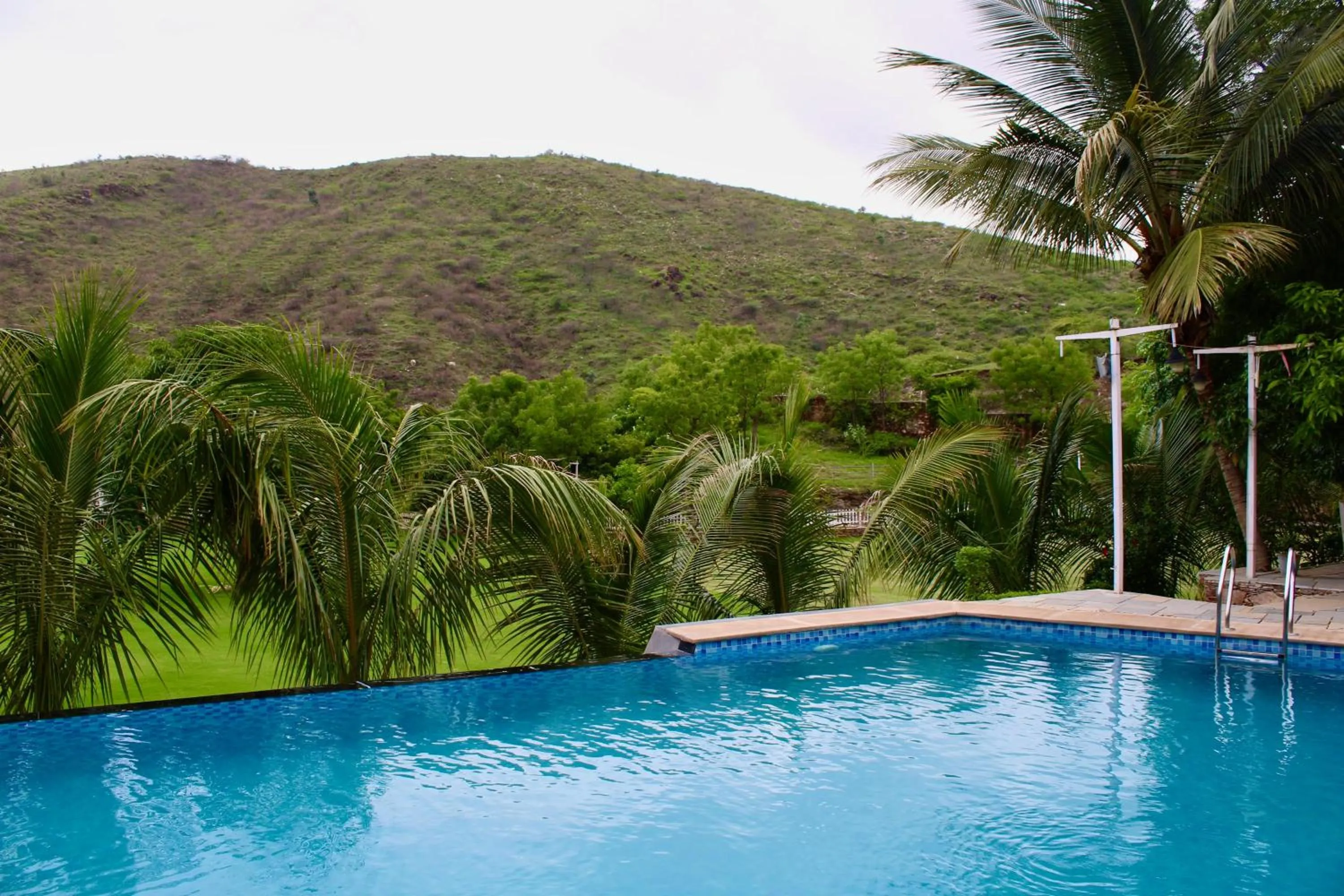 Pool view in The Divine Hills Resort