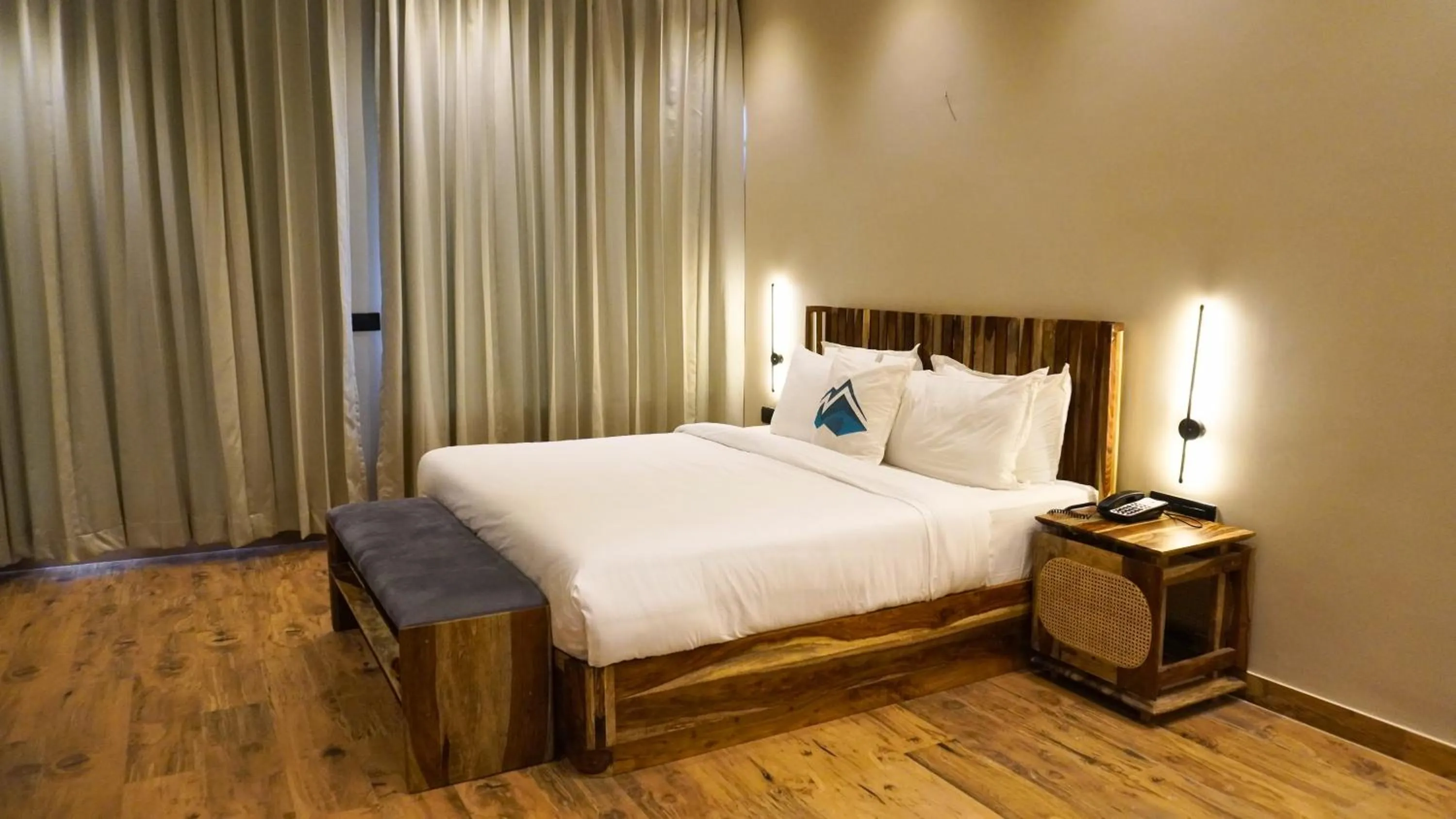 Bedroom, Bed in The Divine Hills Resort