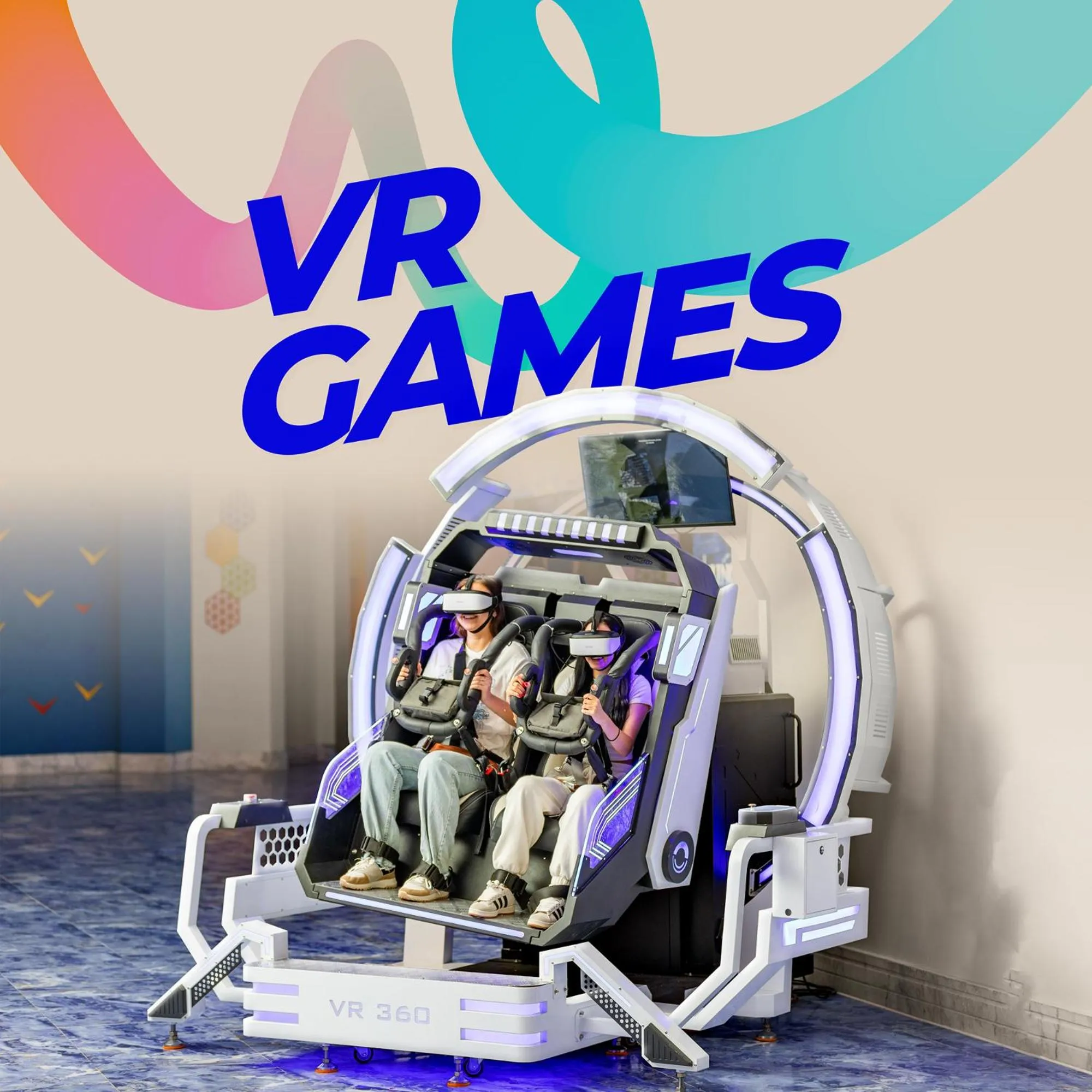 group of guests in Neverland City Hurghada - Pickalbatros