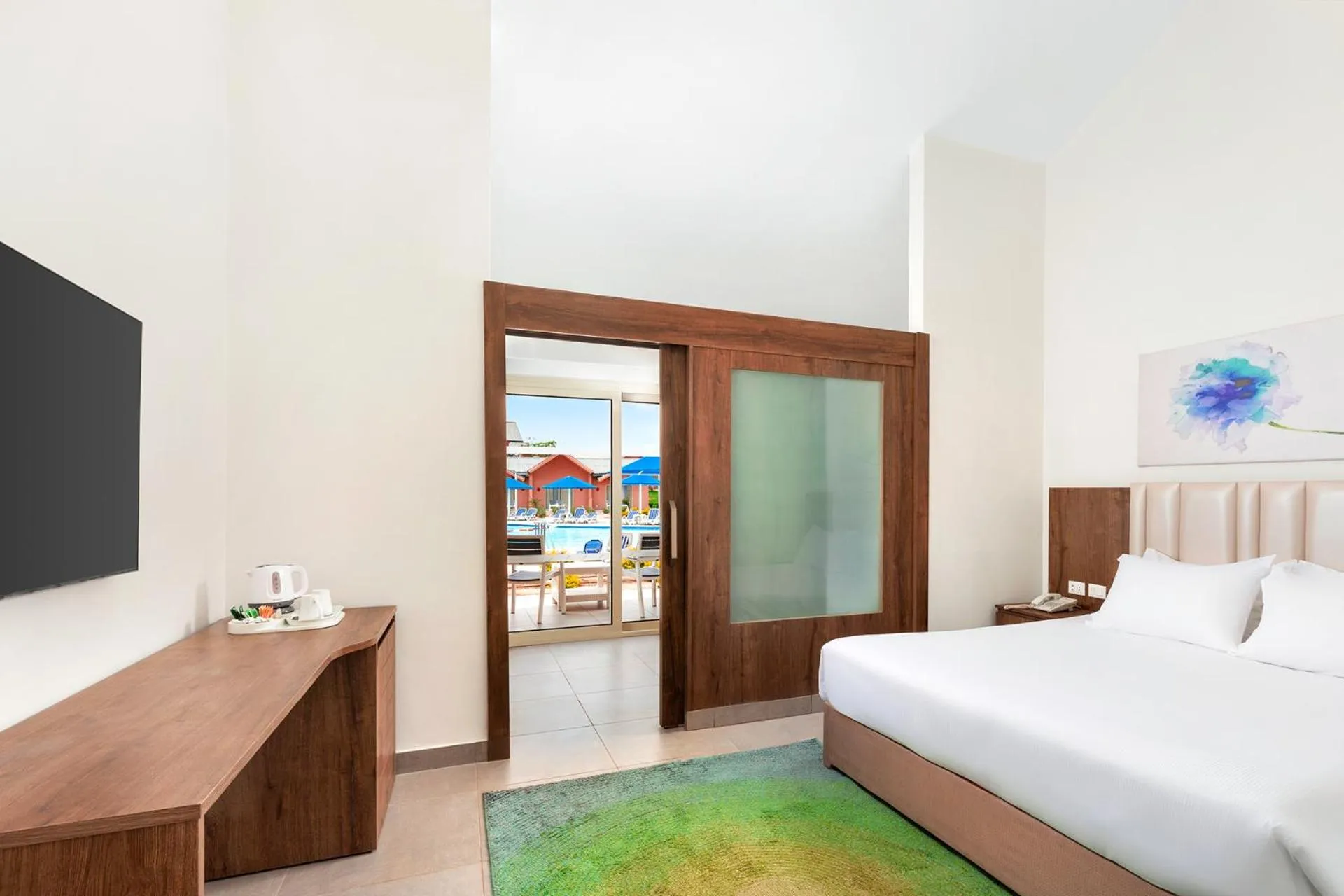 Bedroom, Bed in Neverland City Hurghada - Pickalbatros