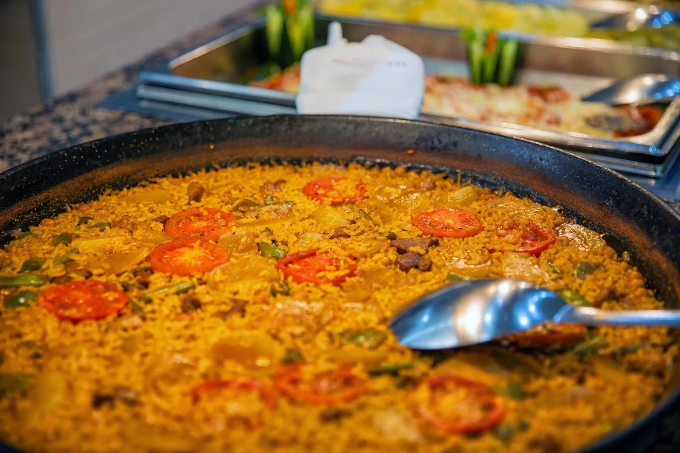 Restaurant/places to eat in Hotel Servigroup Orange