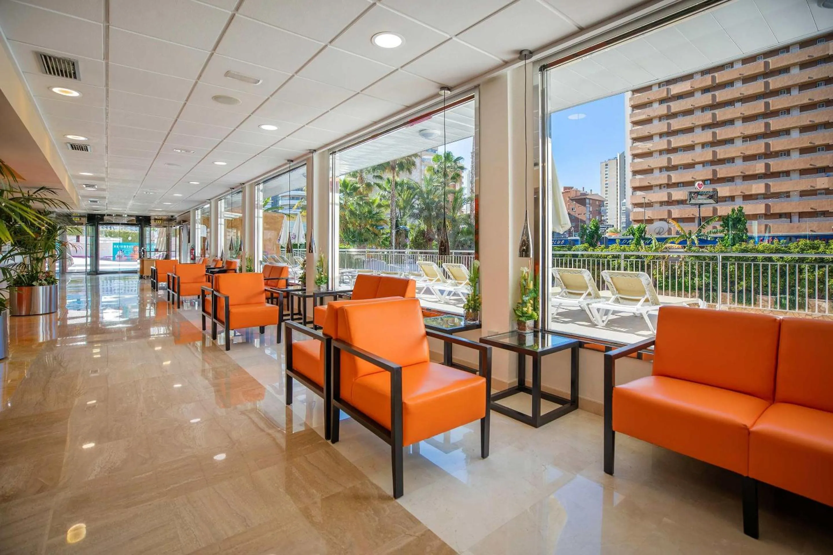 Lobby or reception in Hotel Servigroup Orange