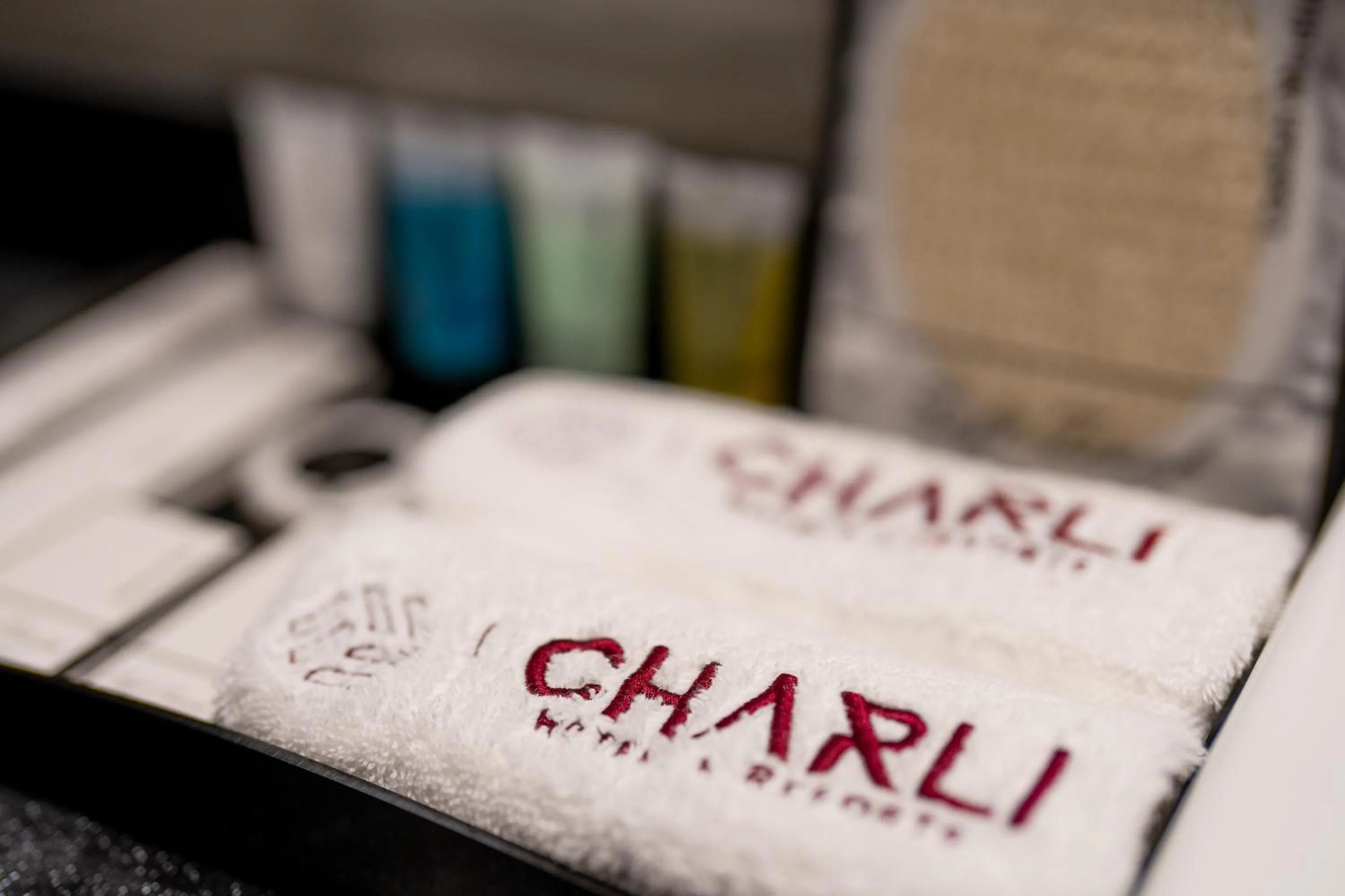 towels in Charli Hotel Jeddah