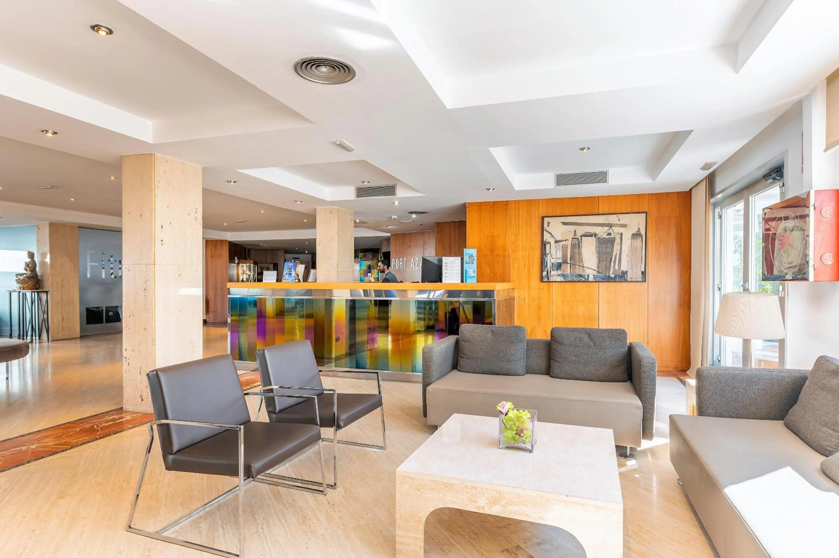 Lobby or reception in Port Azafata Valencia