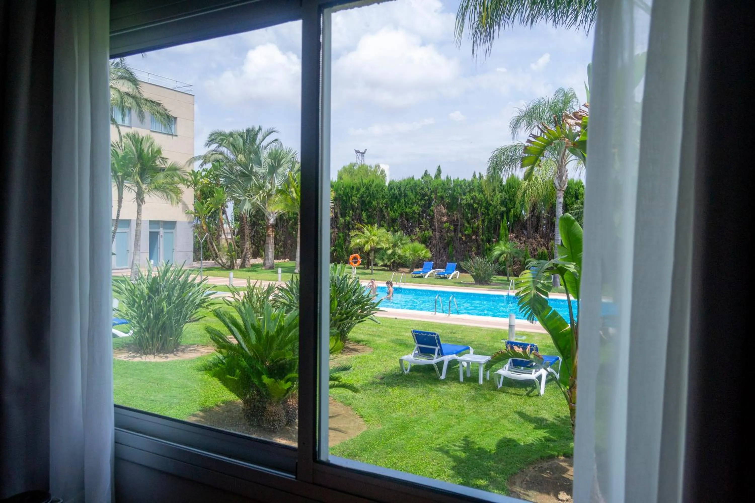 Pool view in Ramada by Wyndham Valencia Almussafes