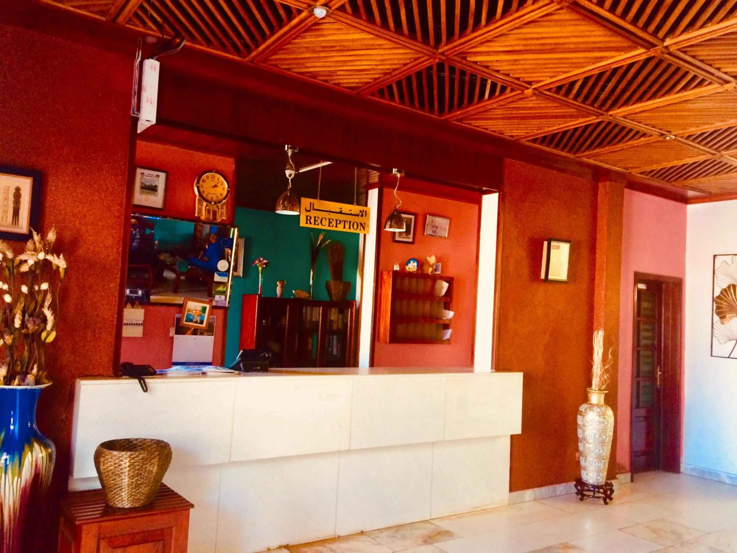 Lobby or reception in HOTEL ALIA