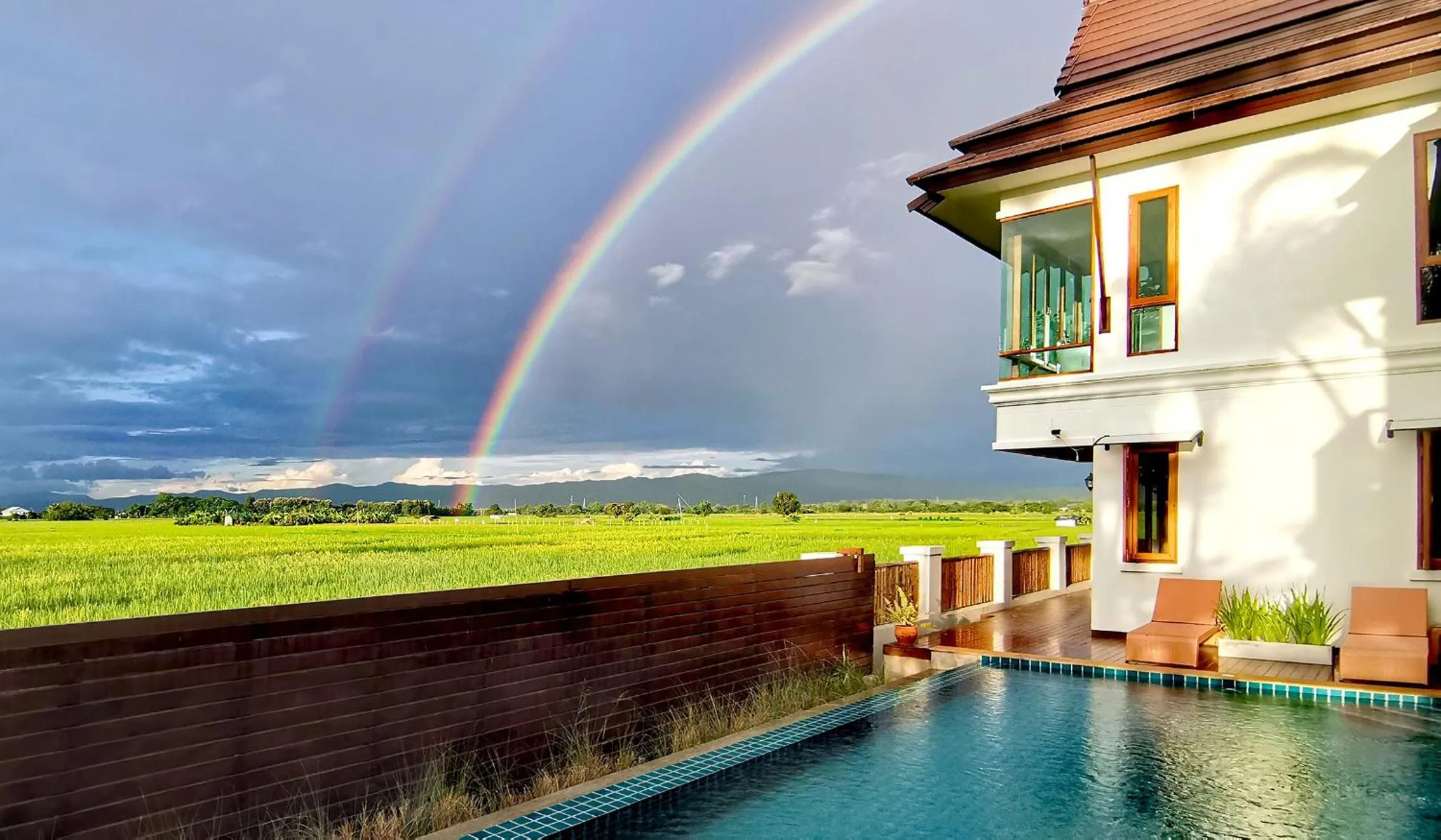 Property building in Rice Villa Chiang Mai