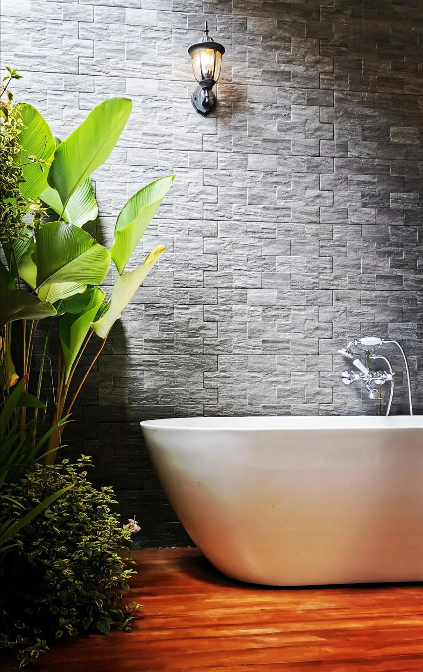 Hot Tub in Rice Villa Chiang Mai