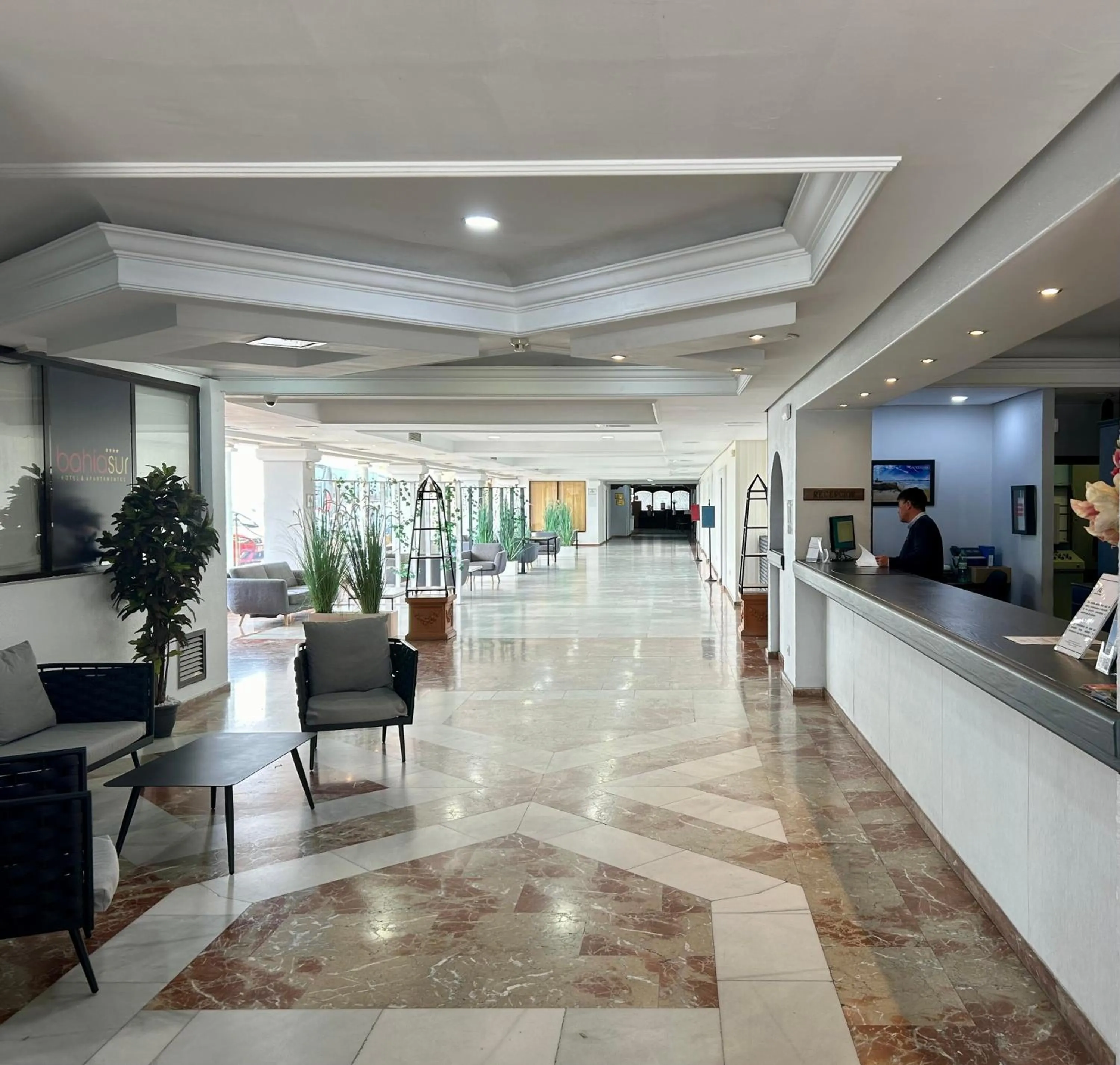 Lobby or reception in Hotel Bahia Sur