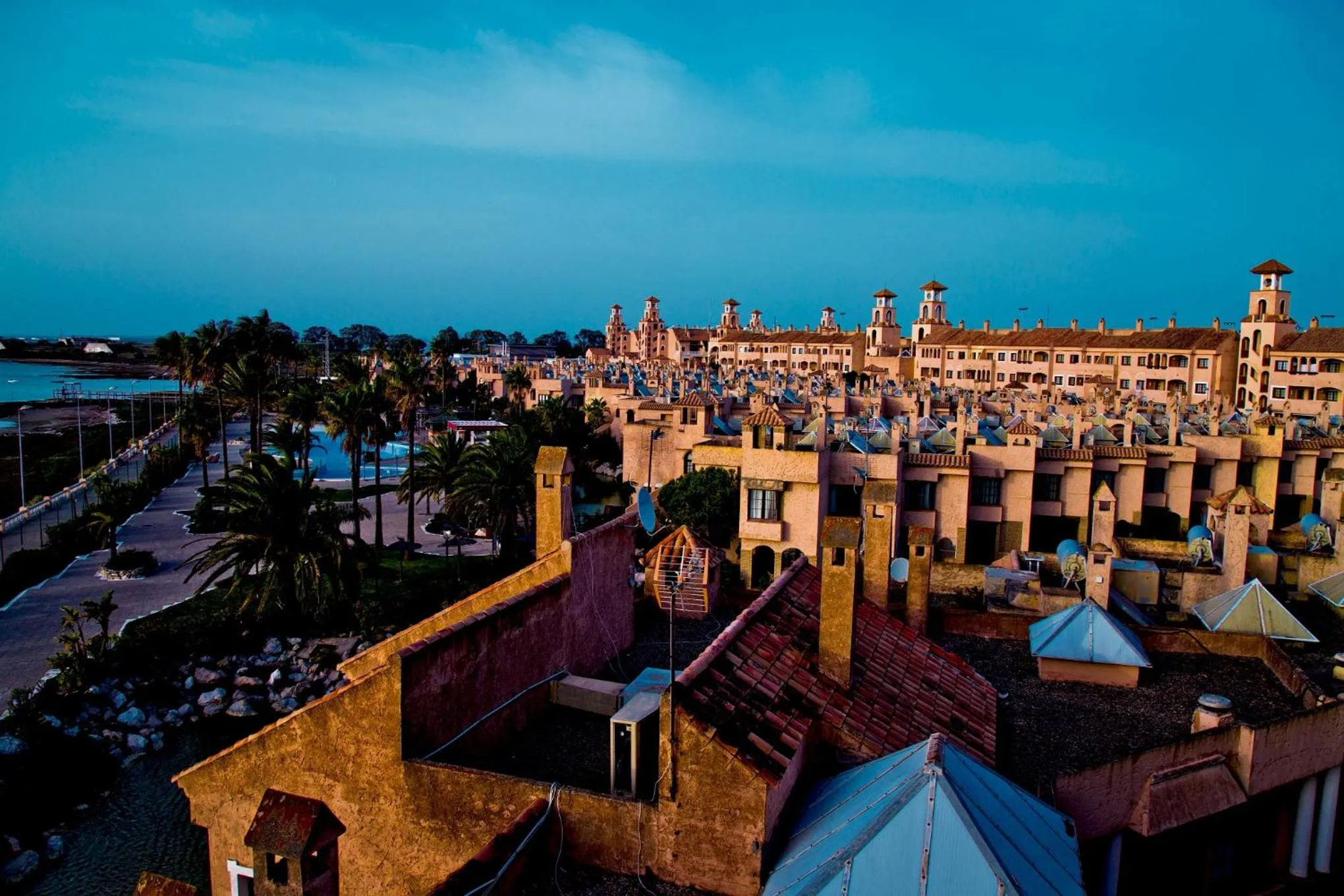 Bird's eye view in Hotel Bahia Sur
