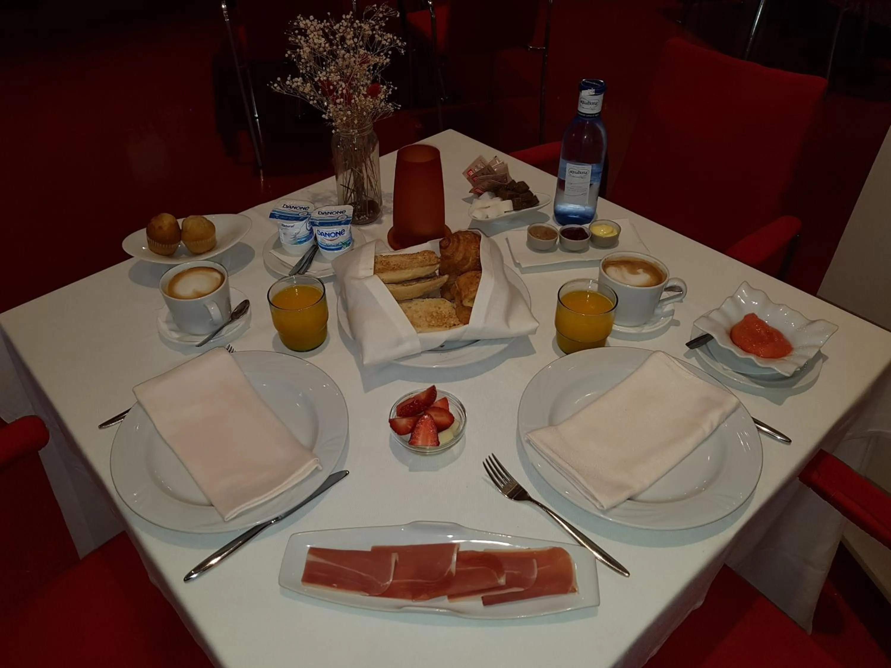 Food close-up in Hotel Palacio Garvey