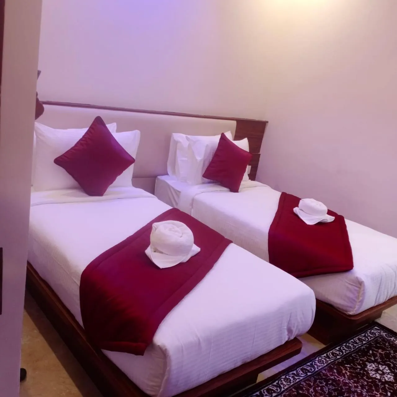 Bedroom, Bed in Villa Grand Hotel Near Kempegowda International Airport