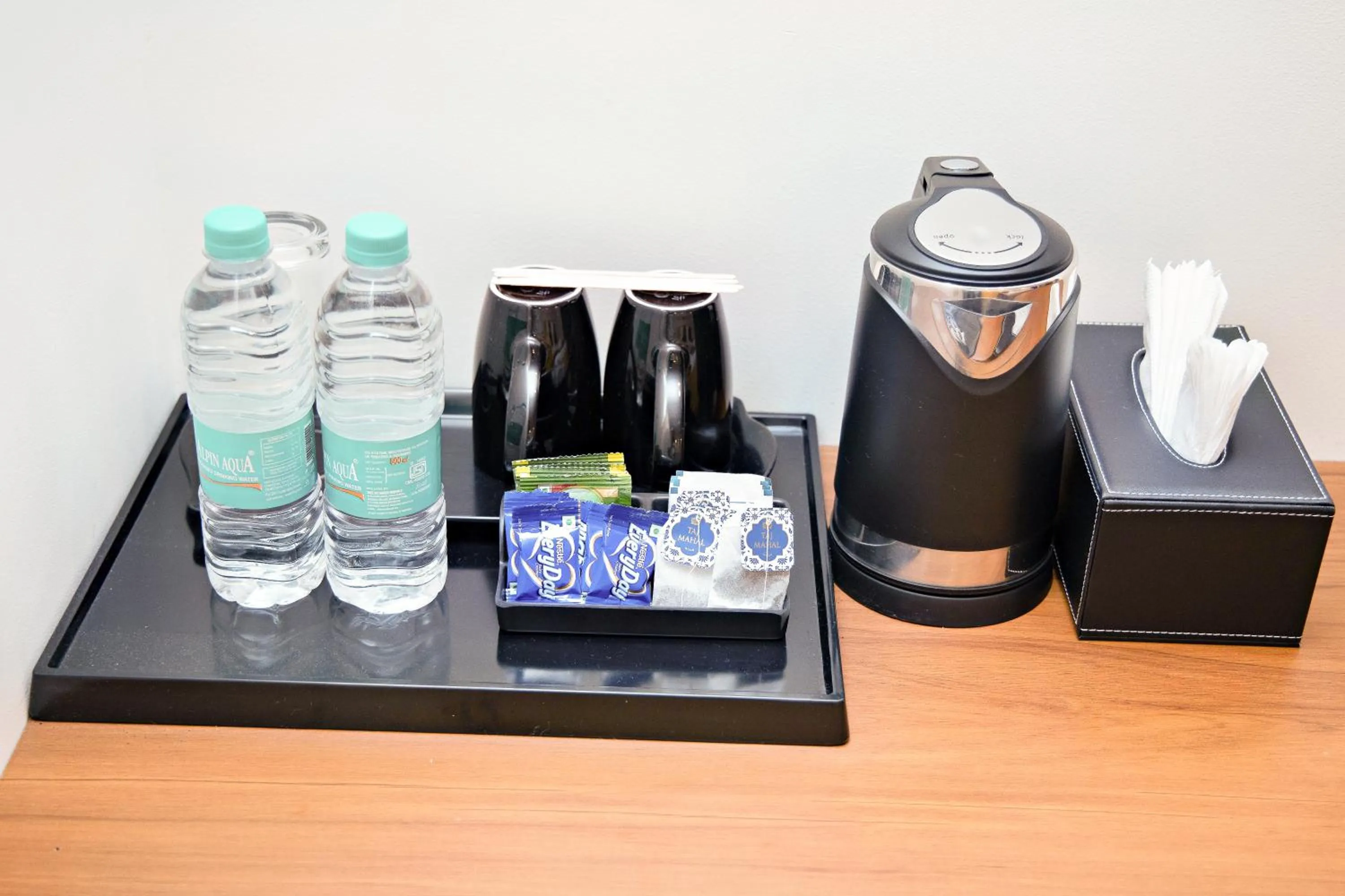 Coffee/tea facilities in Villa Grand Hotel Near Kempegowda International Airport