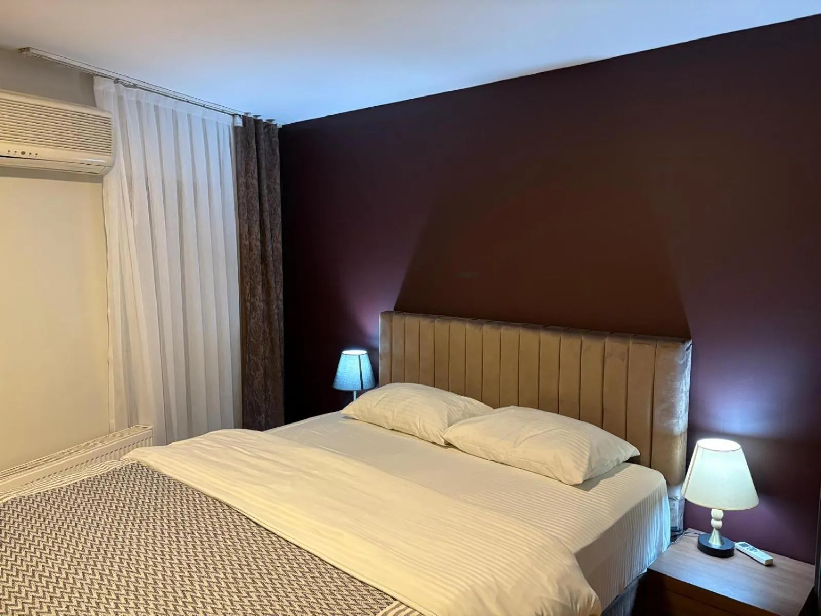 Bed in taksim çamdalı suit