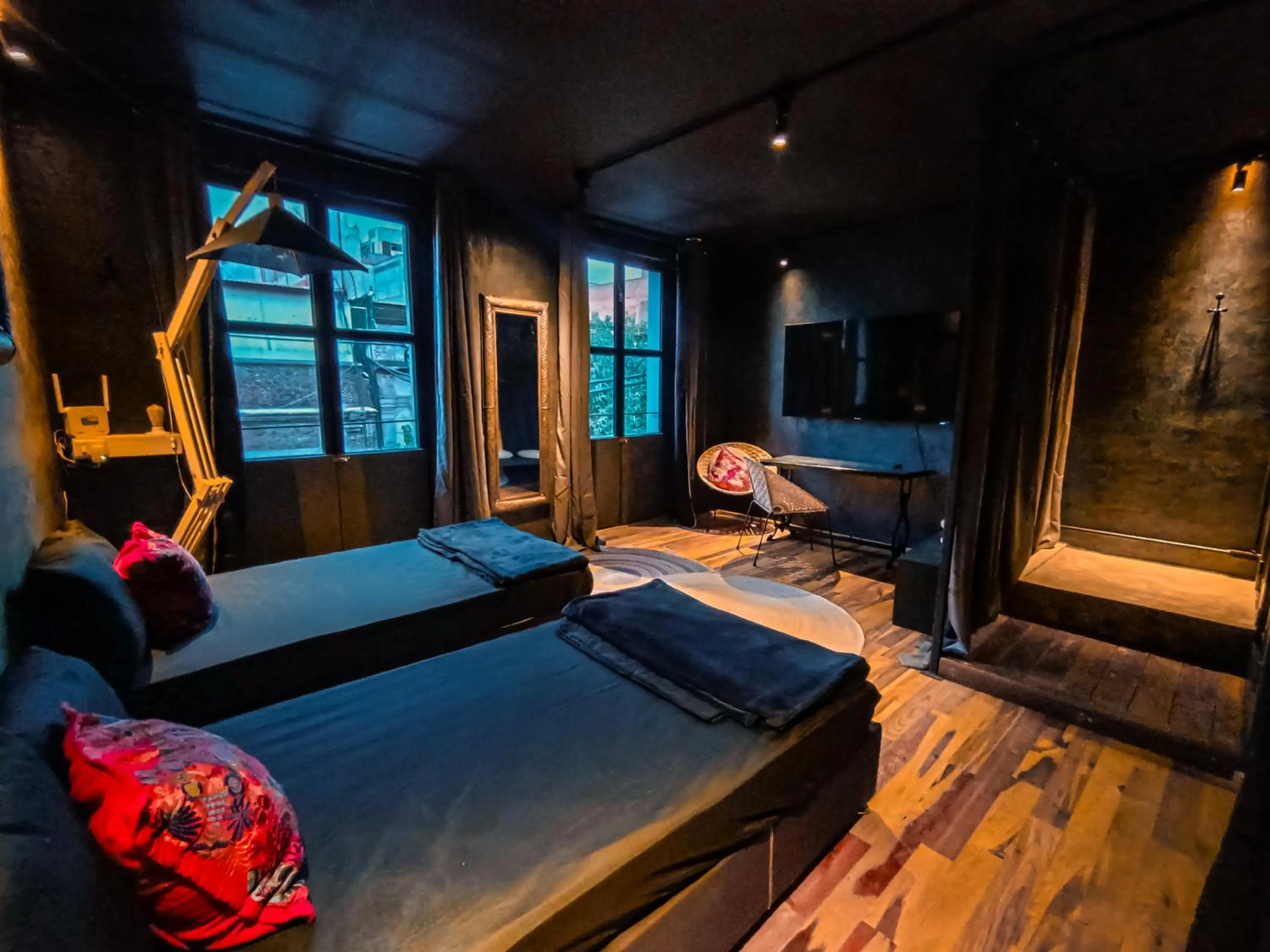 Photo of the whole room, Bed in Casa Sabina Down Town Mexico City