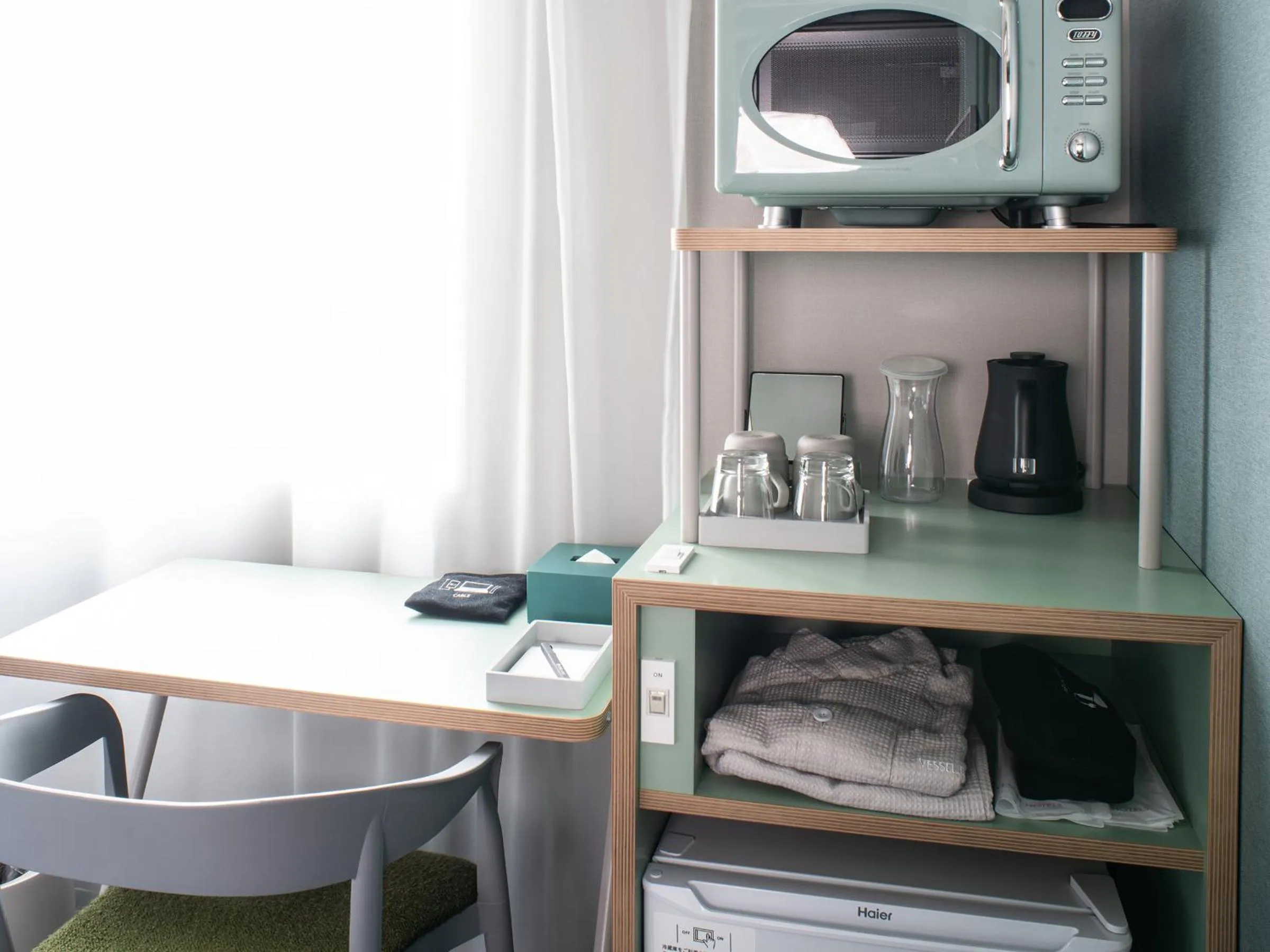 Dining area in Vessel Inn Takadanobaba Station