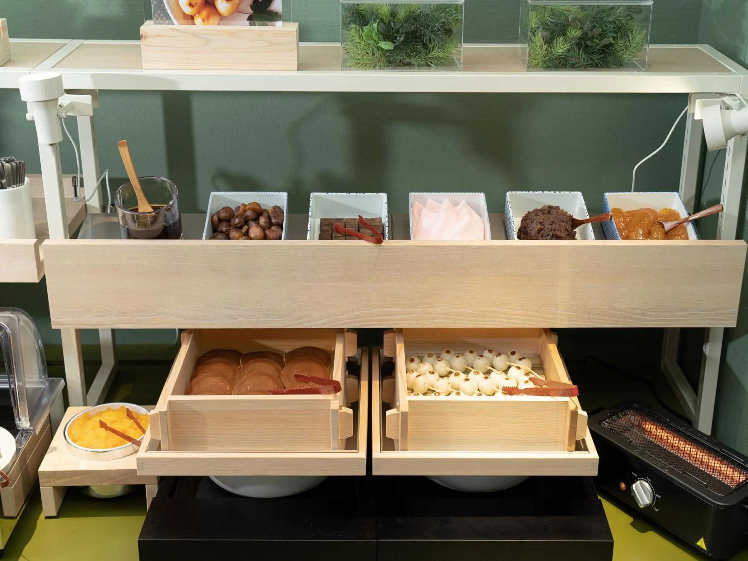 Breakfast in Vessel Inn Takadanobaba Station