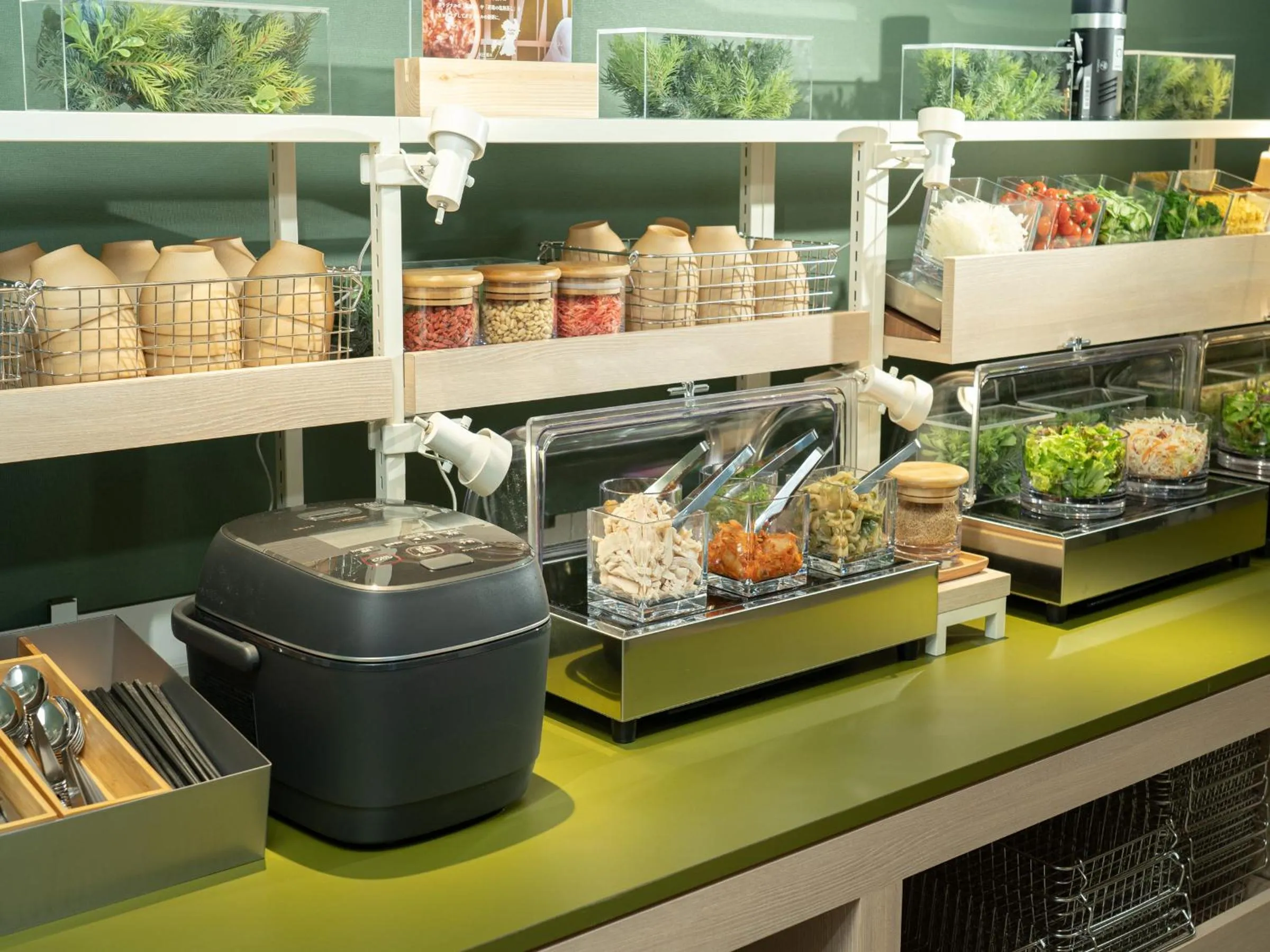 Breakfast in Vessel Inn Takadanobaba Station