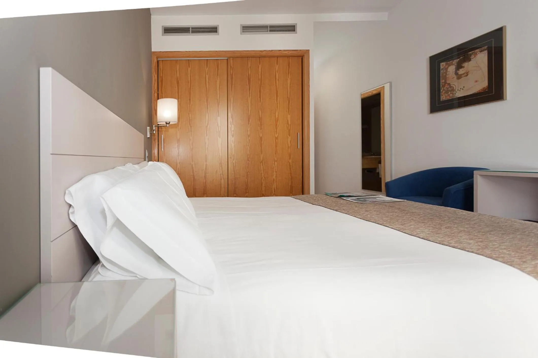 Bedroom, Bed in Hotel AACR Museo