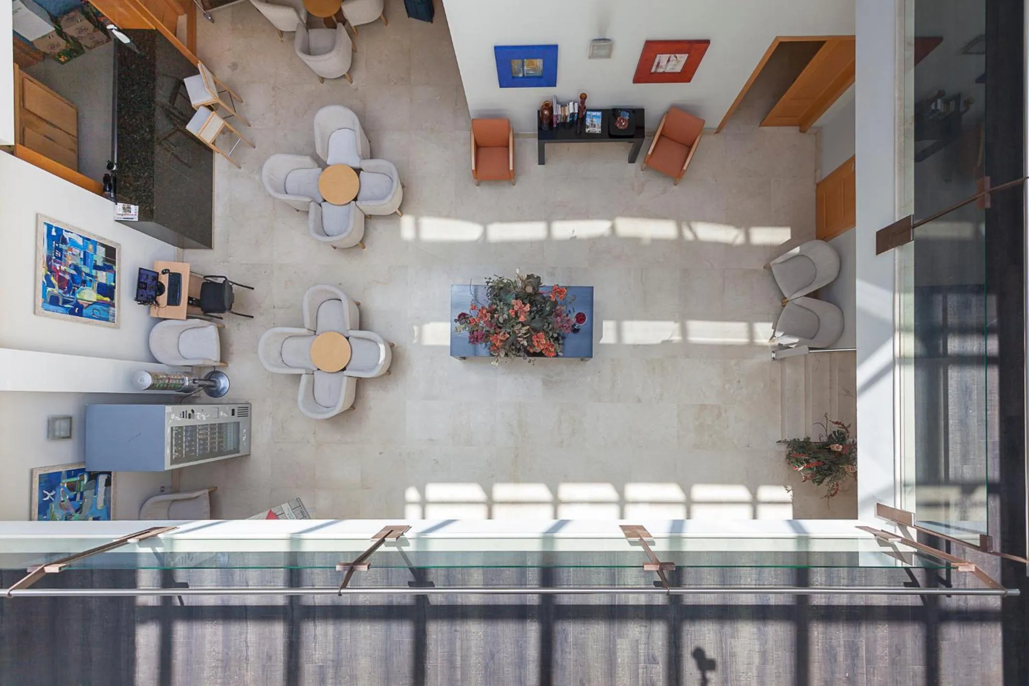 Lobby or reception in Hotel AACR Museo