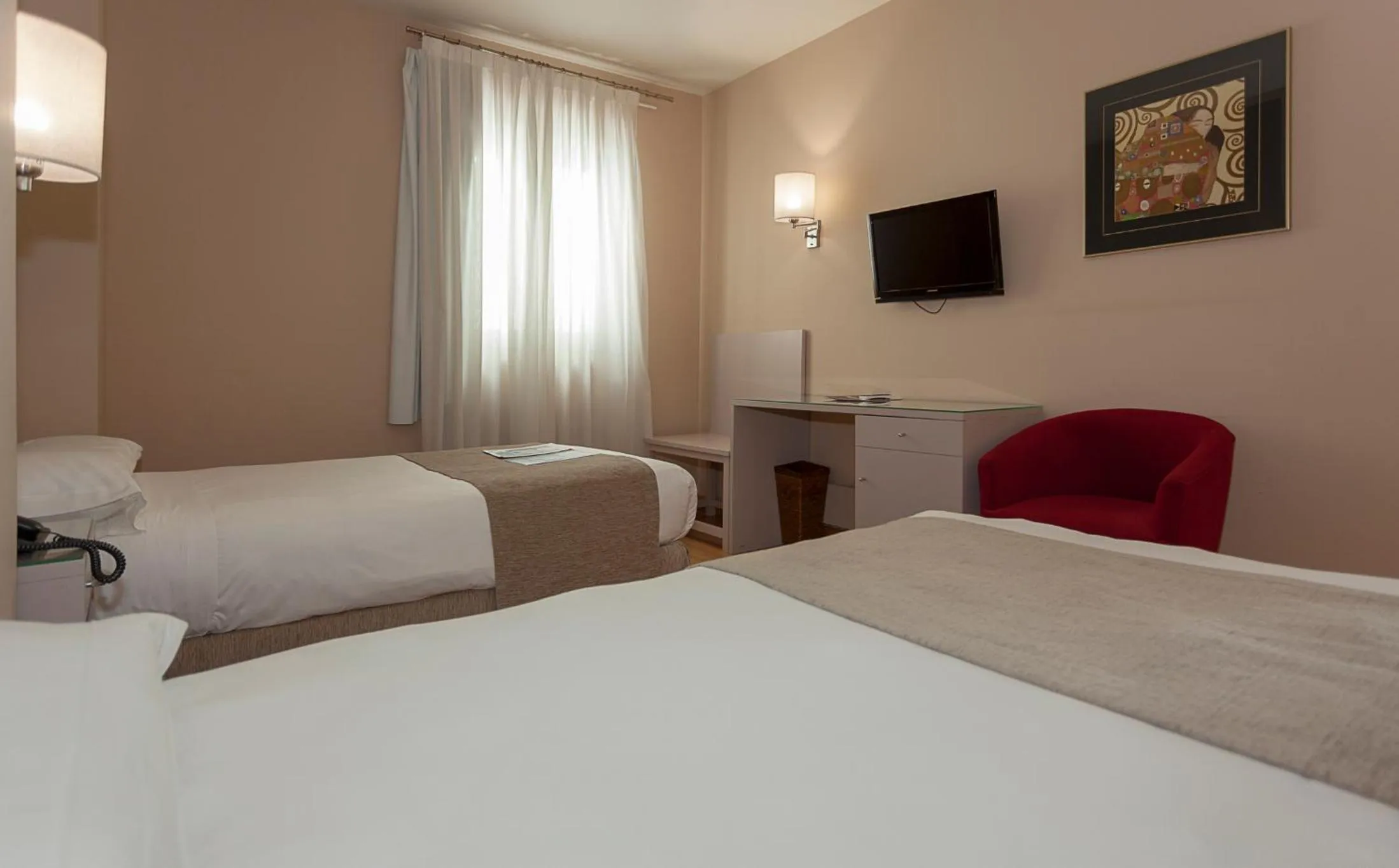 Bedroom, Bed in Hotel AACR Museo