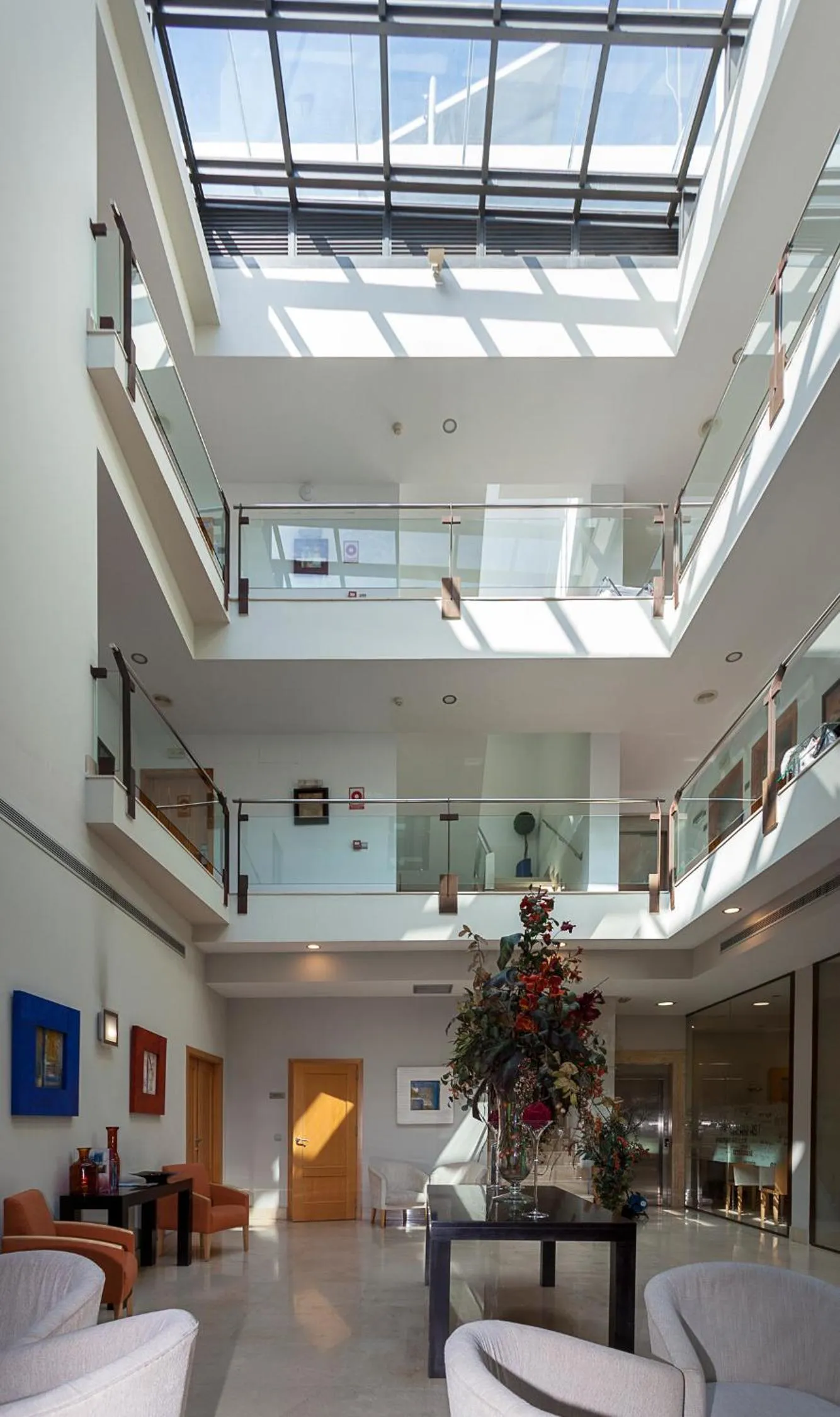 Lobby or reception in Hotel AACR Museo