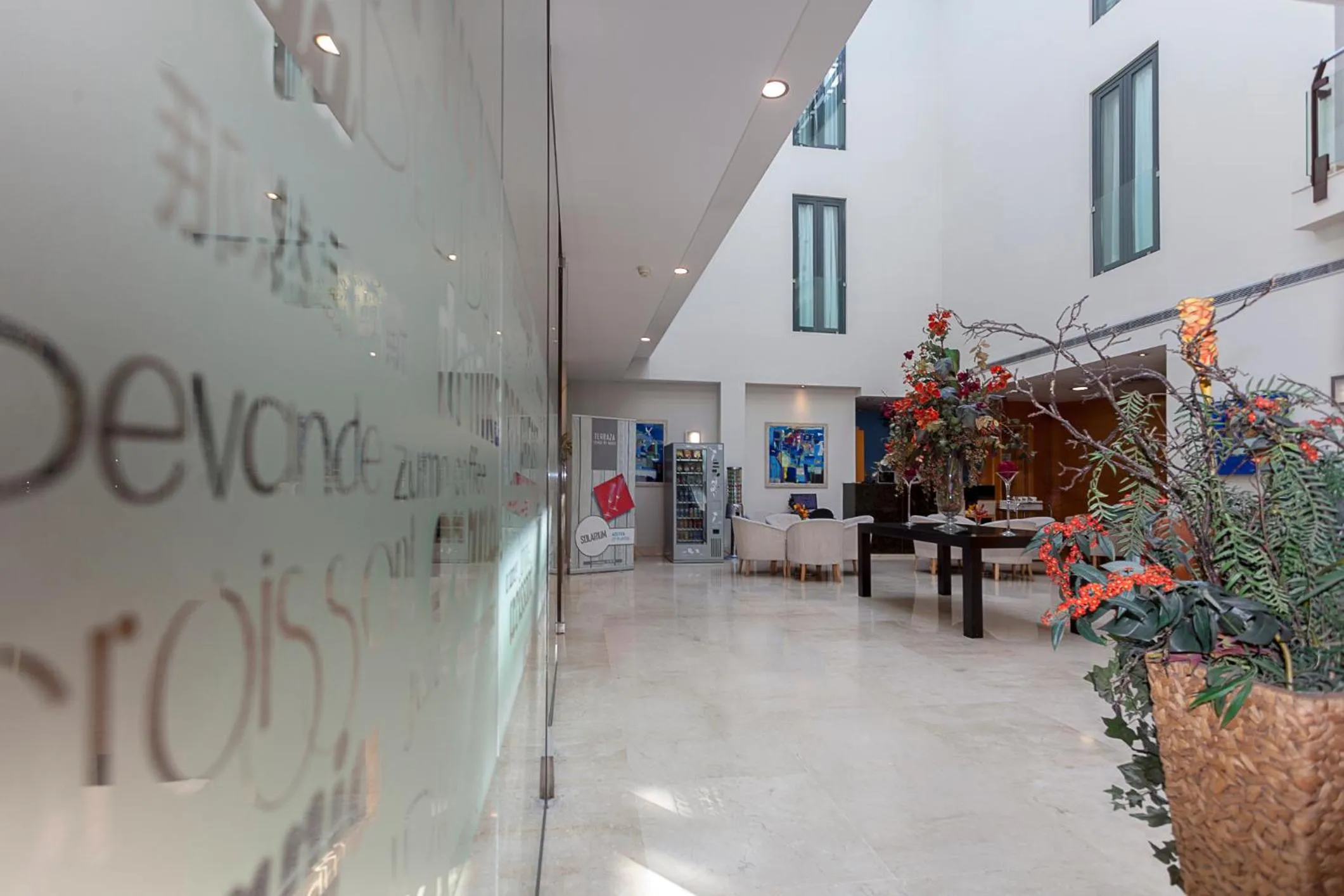 Lobby or reception in Hotel AACR Museo