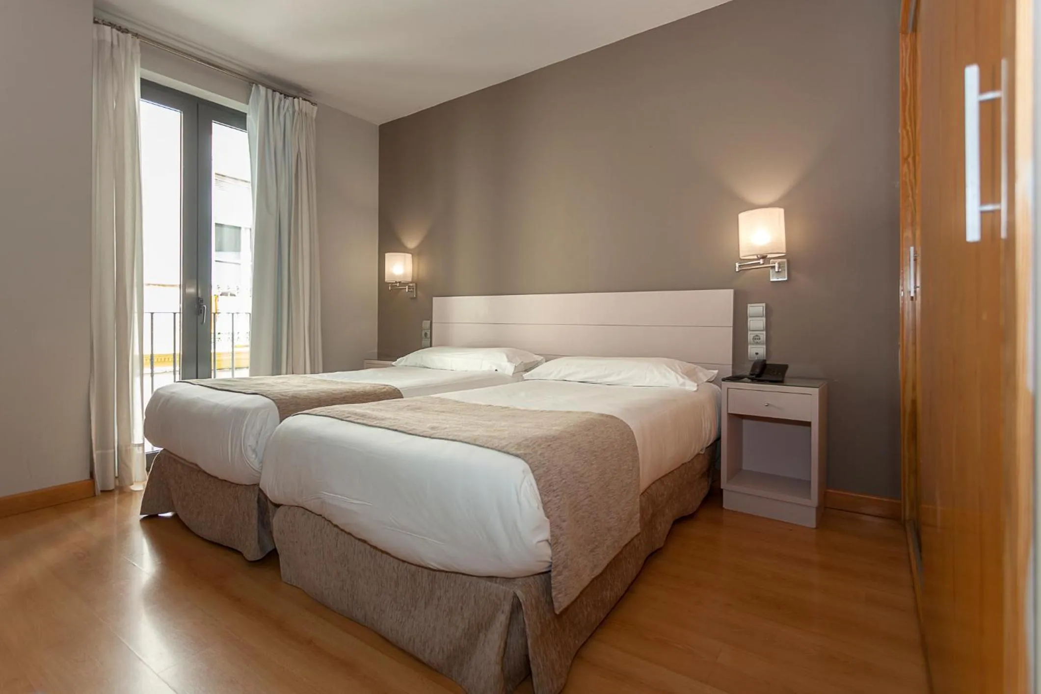 Bedroom, Bed in Hotel AACR Museo