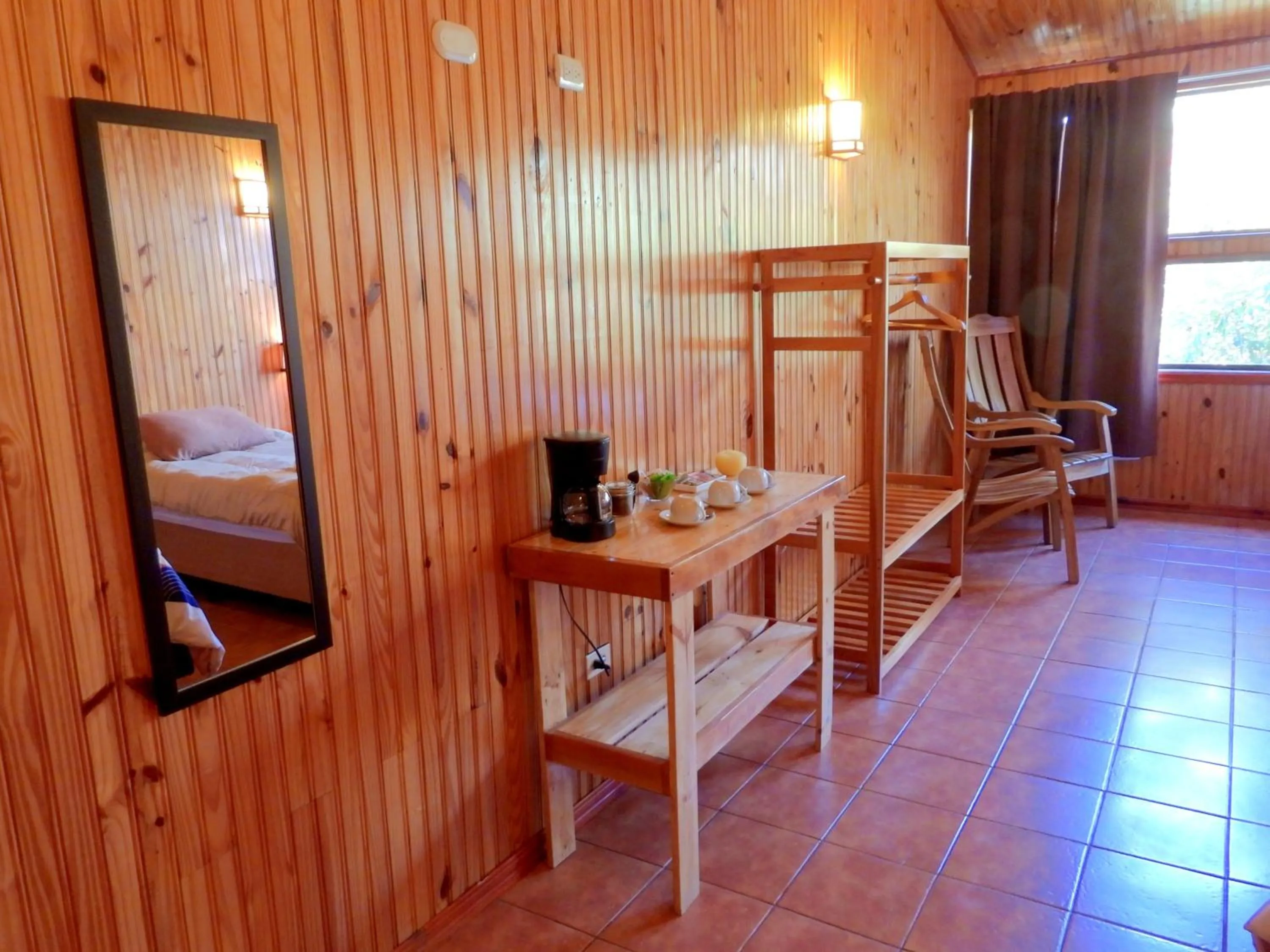Bed in Miztli Lodge & Adventure