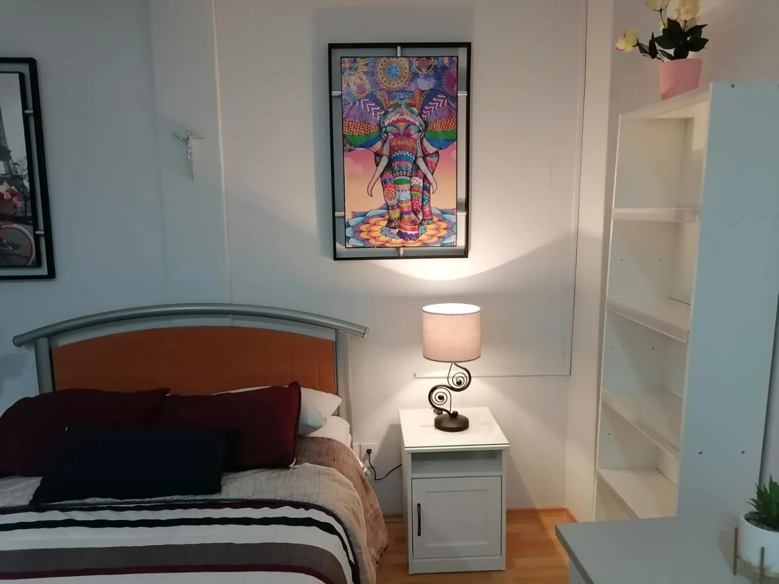 Bedroom, Bed in Habitaciones Narvarte Del Valle