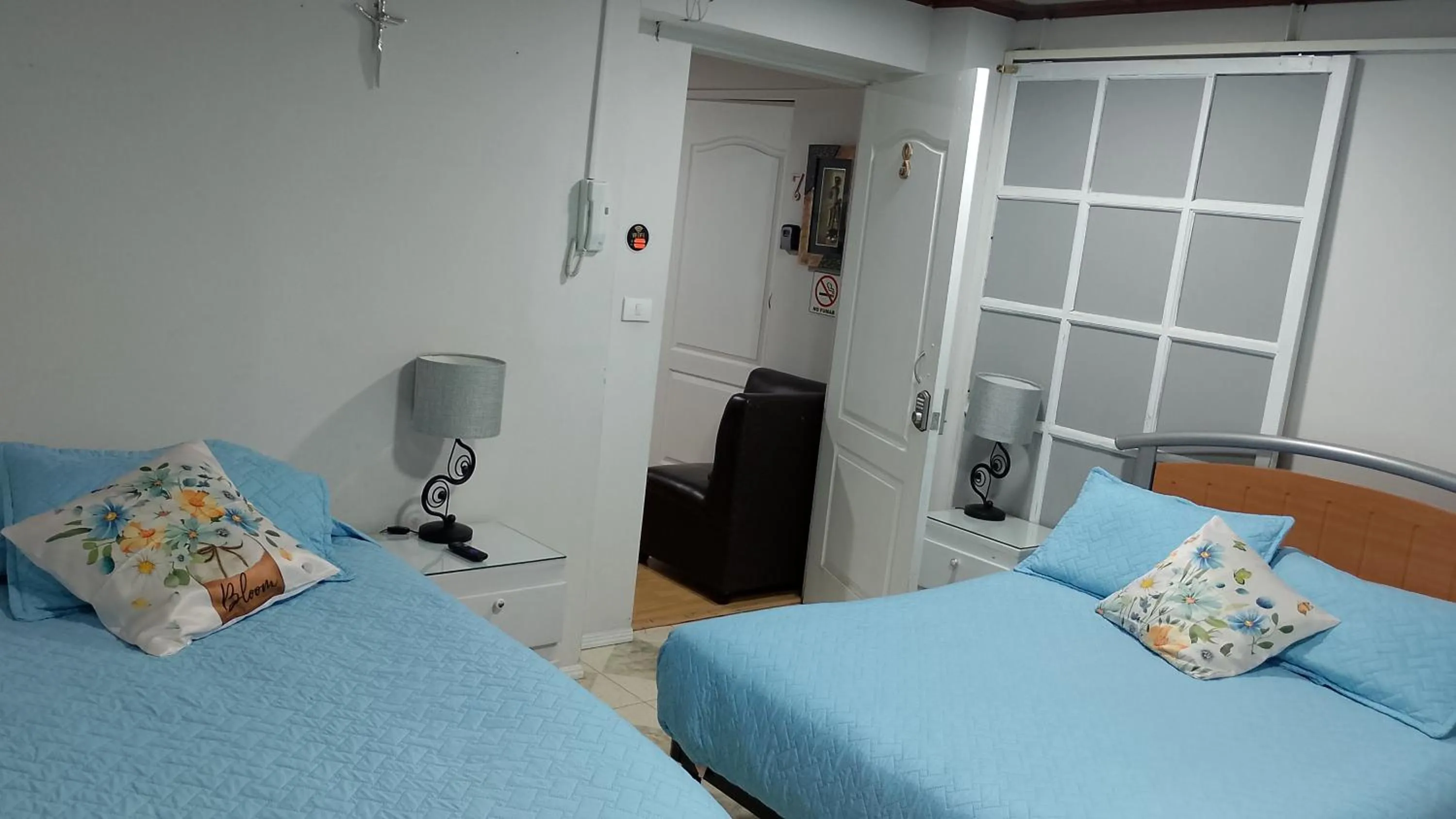 Bed in Habitaciones Narvarte Del Valle